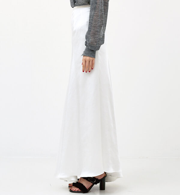 The Store by C' 「【COCUCA】タックサテンスカート」|スカート|