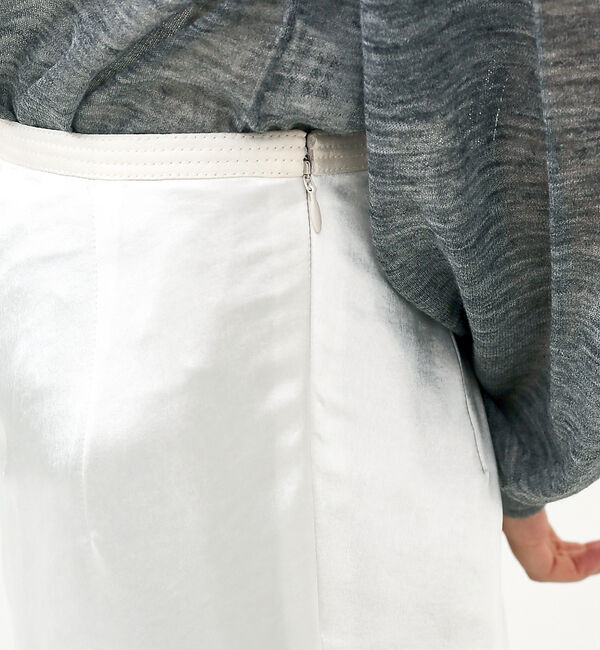 The Store by C' 「【COCUCA】タックサテンスカート」|スカート|