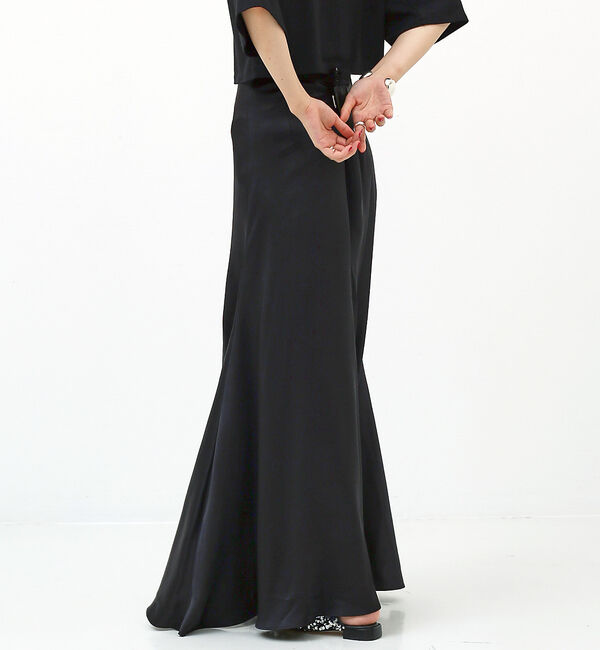 The Store by C' 「【COCUCA】タックサテンスカート」|スカート|