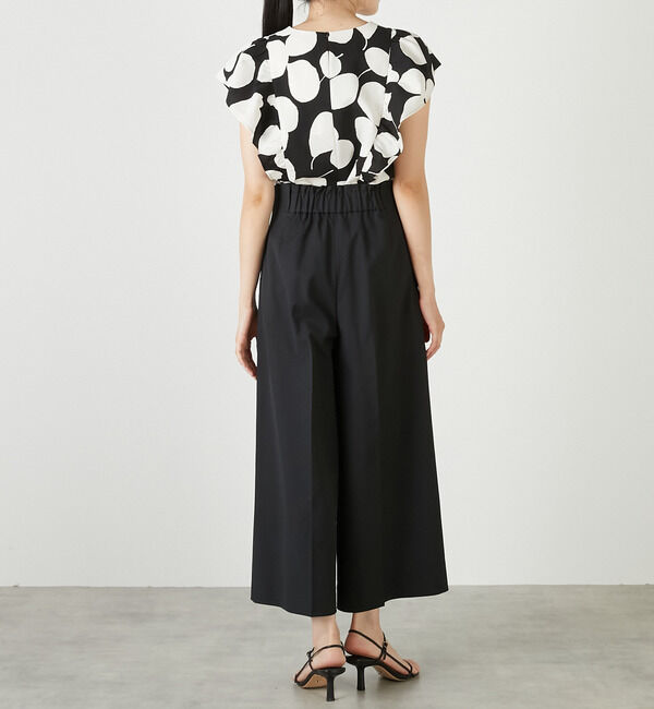 TIARA「リーフドットプリントブラウス（セットアップ可）」|シャツ・ブラウス|