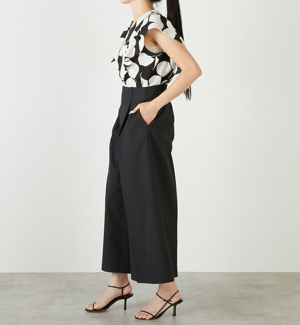 TIARA「リーフドットプリントブラウス（セットアップ可）」|シャツ・ブラウス|