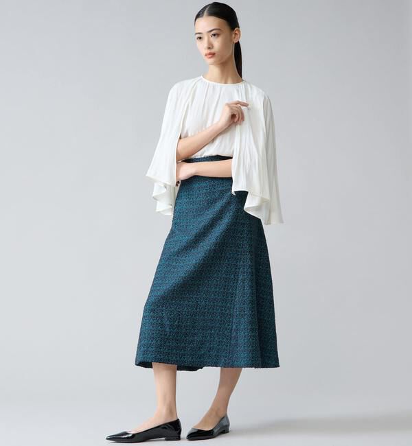 TIARA「ケープブラウス」|シャツ・ブラウス|