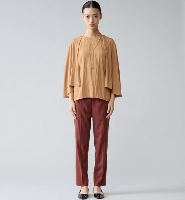 TIARA「ケープブラウス」|シャツ・ブラウス|