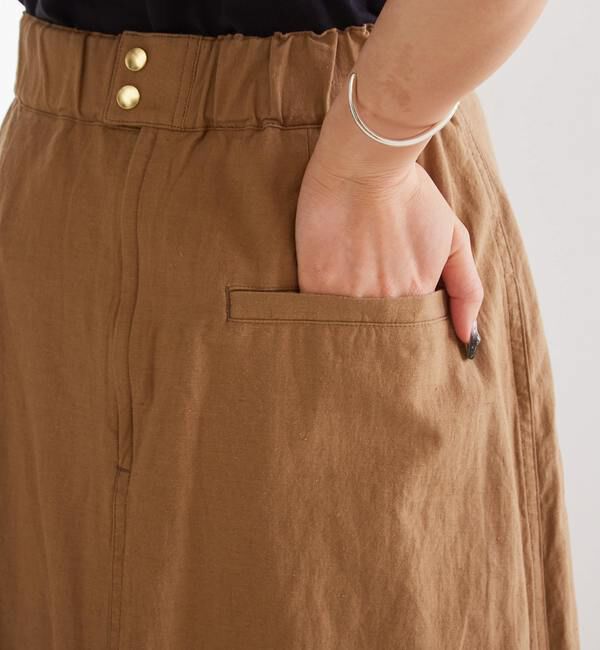 Liesse「Aラインロングスカート（セットアップ対応可）」|スカート|