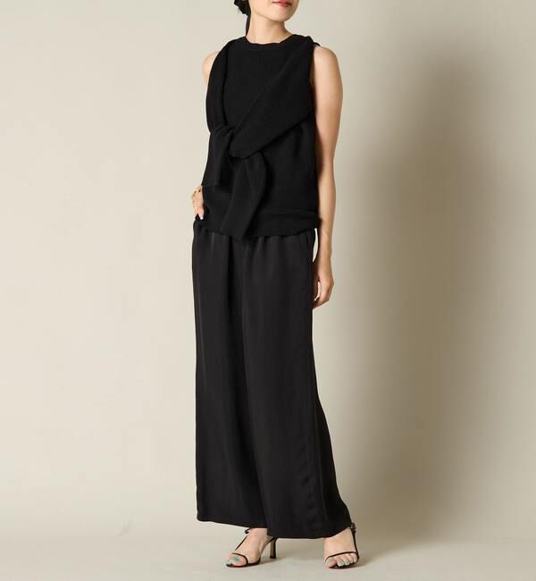 Liesse「スリット開きマルチウェイニット」|ニット・セーター|