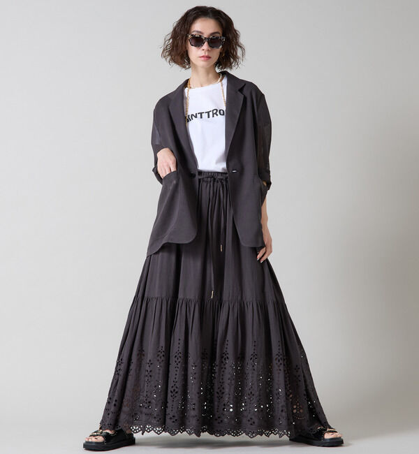 Liesse「インド刺繍スカート」|スカート|