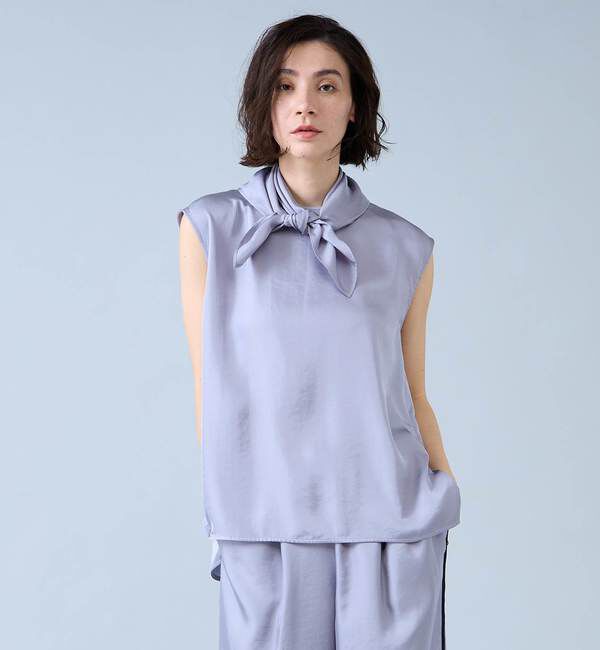 Liesse「スカーフ付きブラウス」|シャツ・ブラウス|