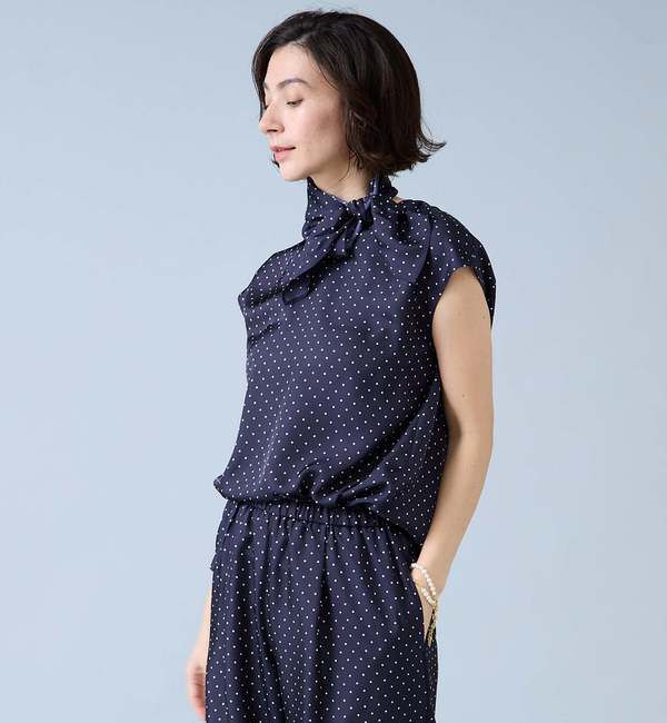 Liesse「スカーフ付きブラウス」|シャツ・ブラウス|