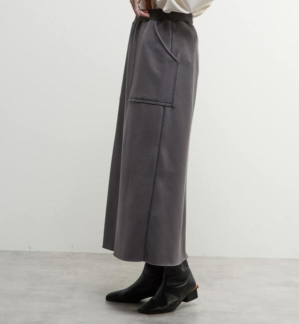 SOFFITTO「【nota della mano sinistra（ノータ デラ マノ シニストラ）】ポケット付ロングスカート」|スカート|