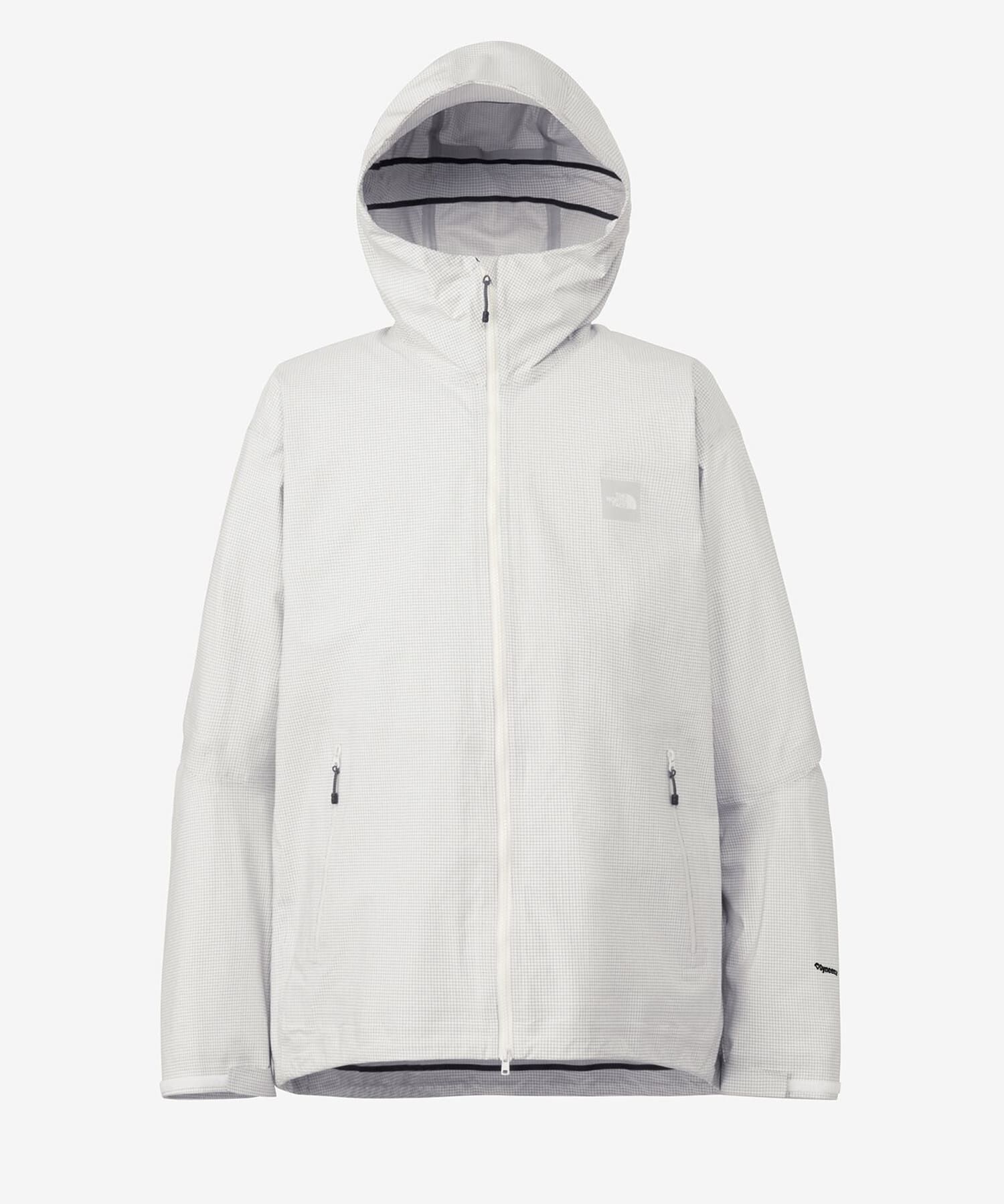 URBAN RESEARCH DOORS「THE NORTH FACE　Enride Rain Jacket」|ノーカラーコート|オフホワイト