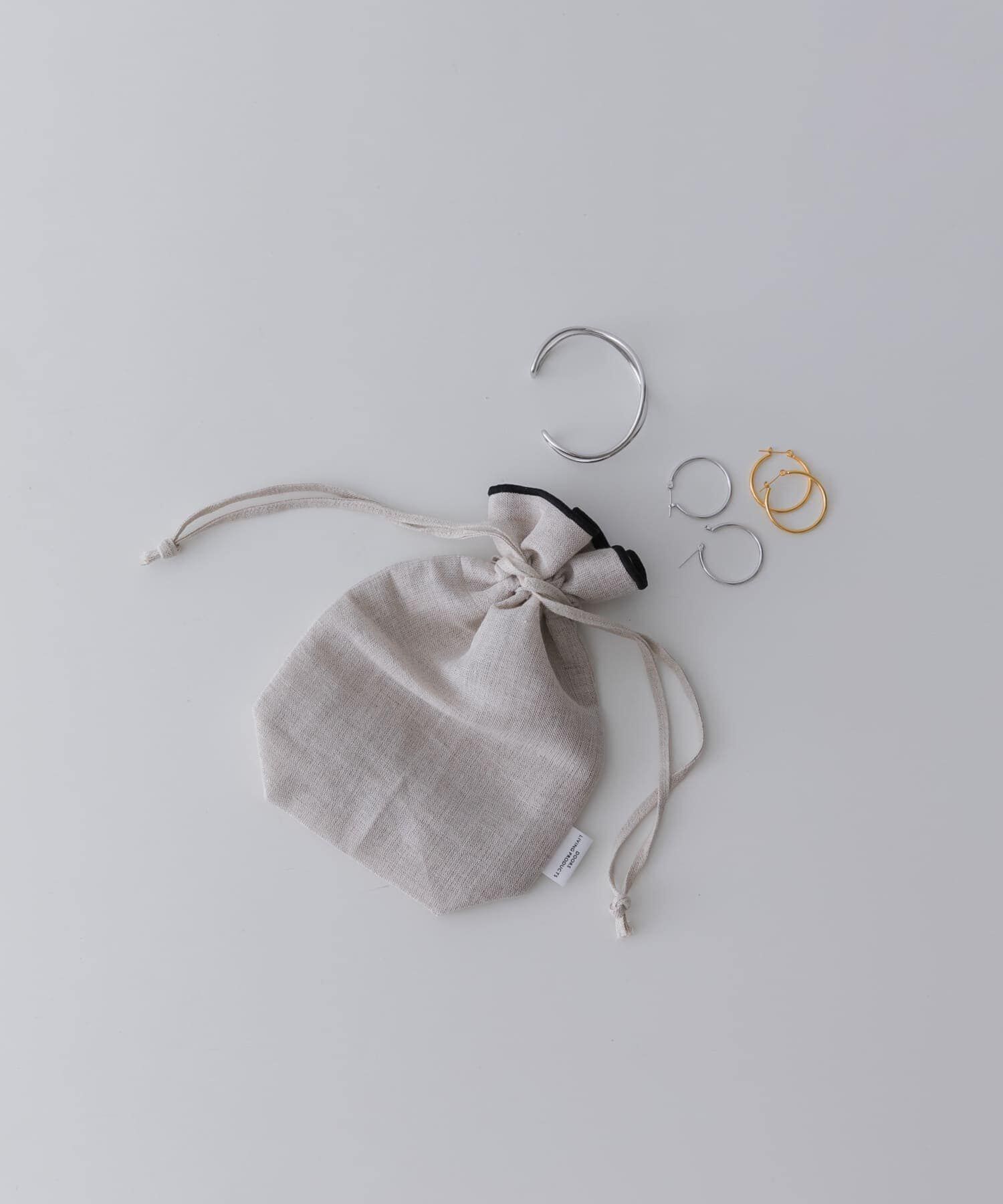 URBAN RESEARCH DOORS「DOORS LIVING PRODUCTS　コットンリネンライン巾着S」|その他|