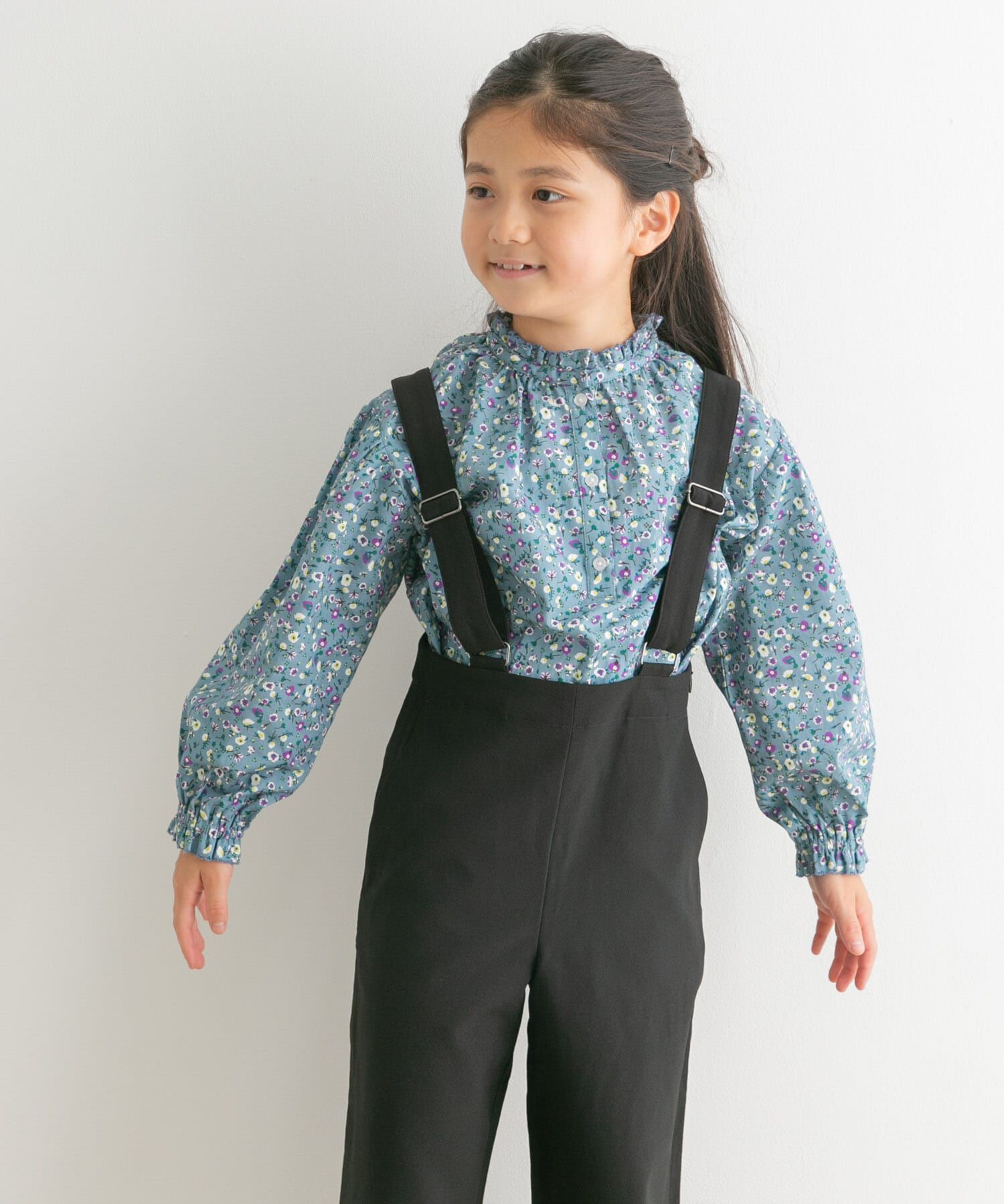 URBAN RESEARCH DOORS「花柄プリントギャザーフリルブラウス(KIDS)」|その他|