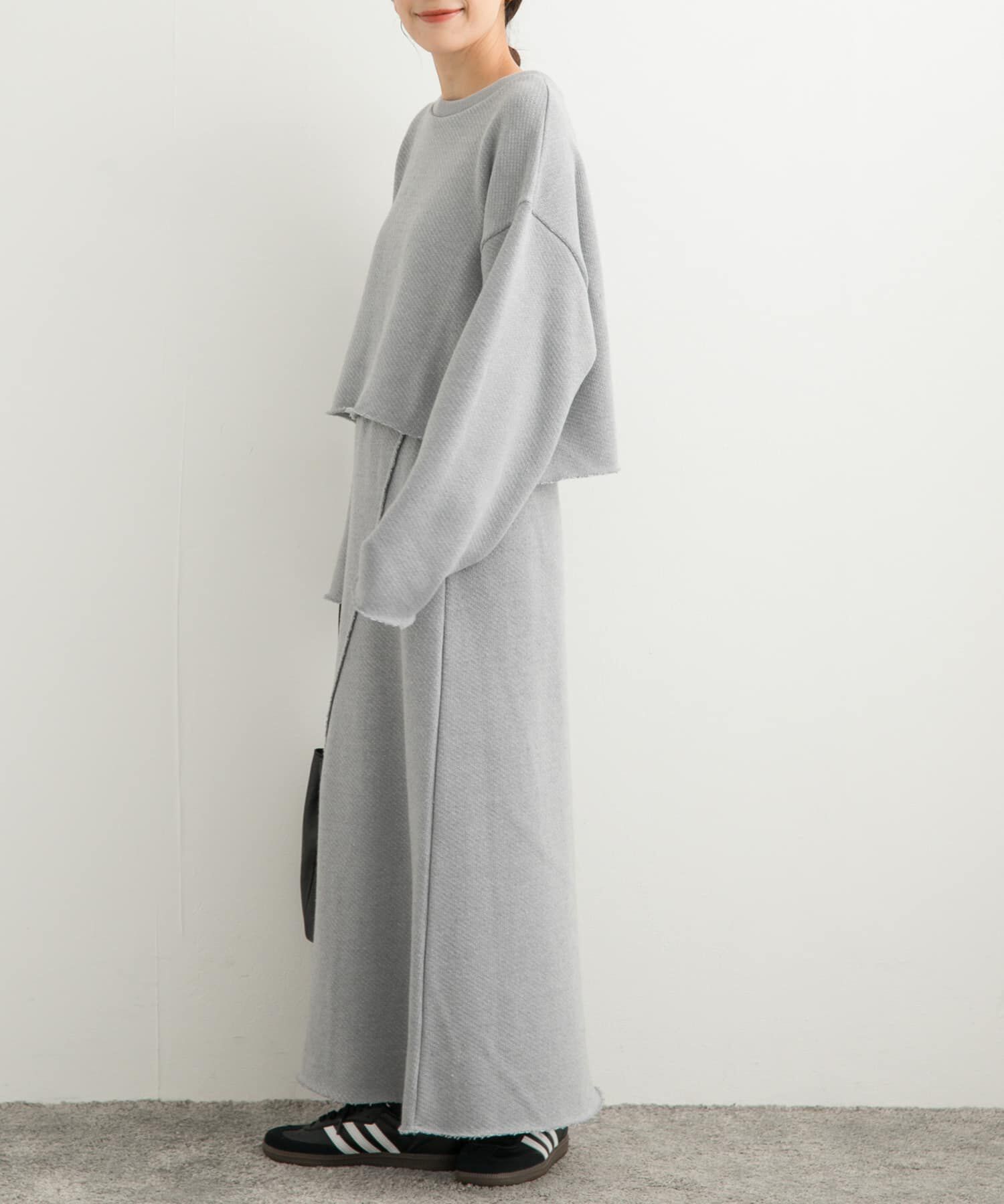 URBAN RESEARCH DOORS「ローゲージインレイプルオーバー」|Tシャツ・カットソー|