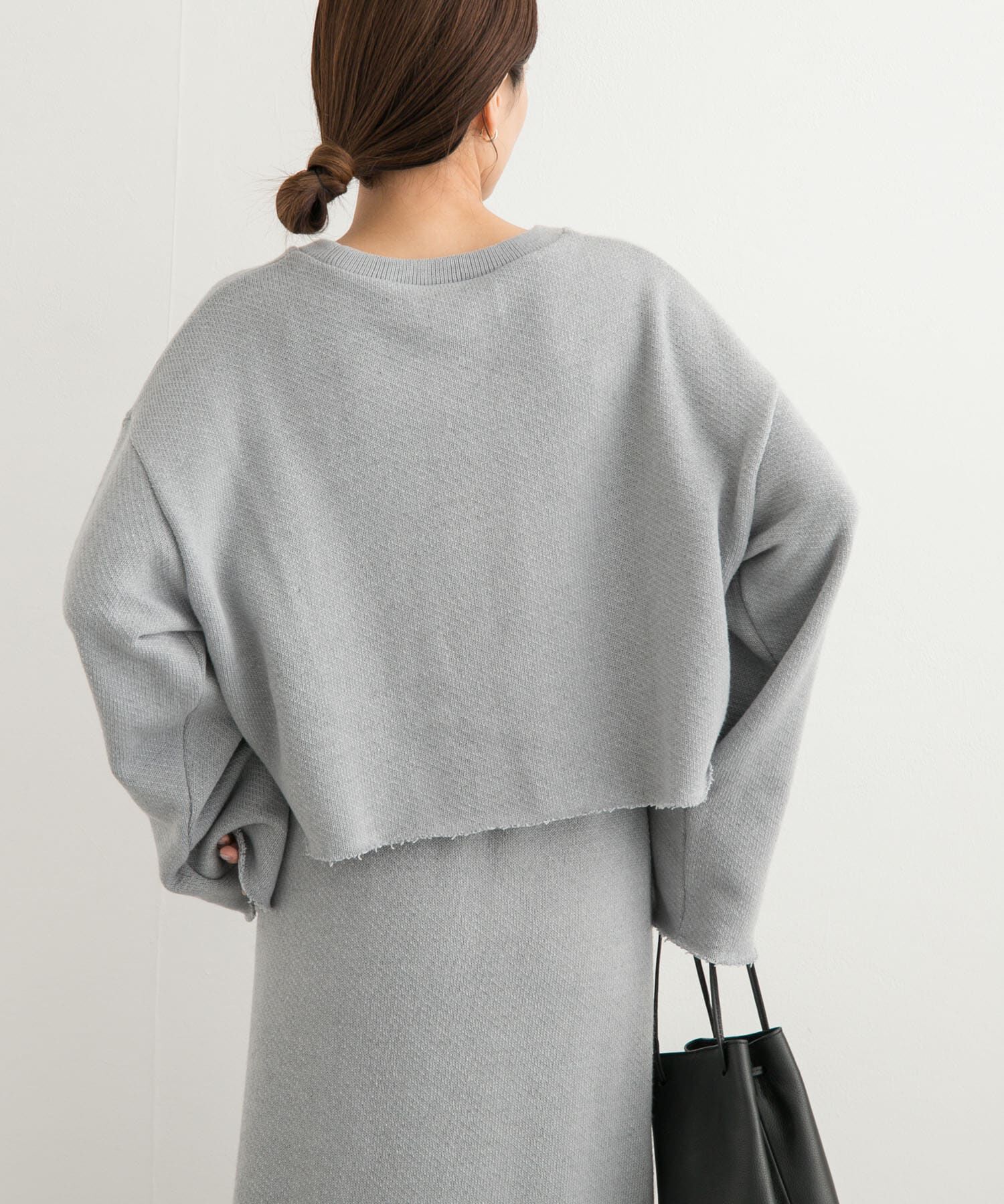 URBAN RESEARCH DOORS「ローゲージインレイプルオーバー」|Tシャツ・カットソー|