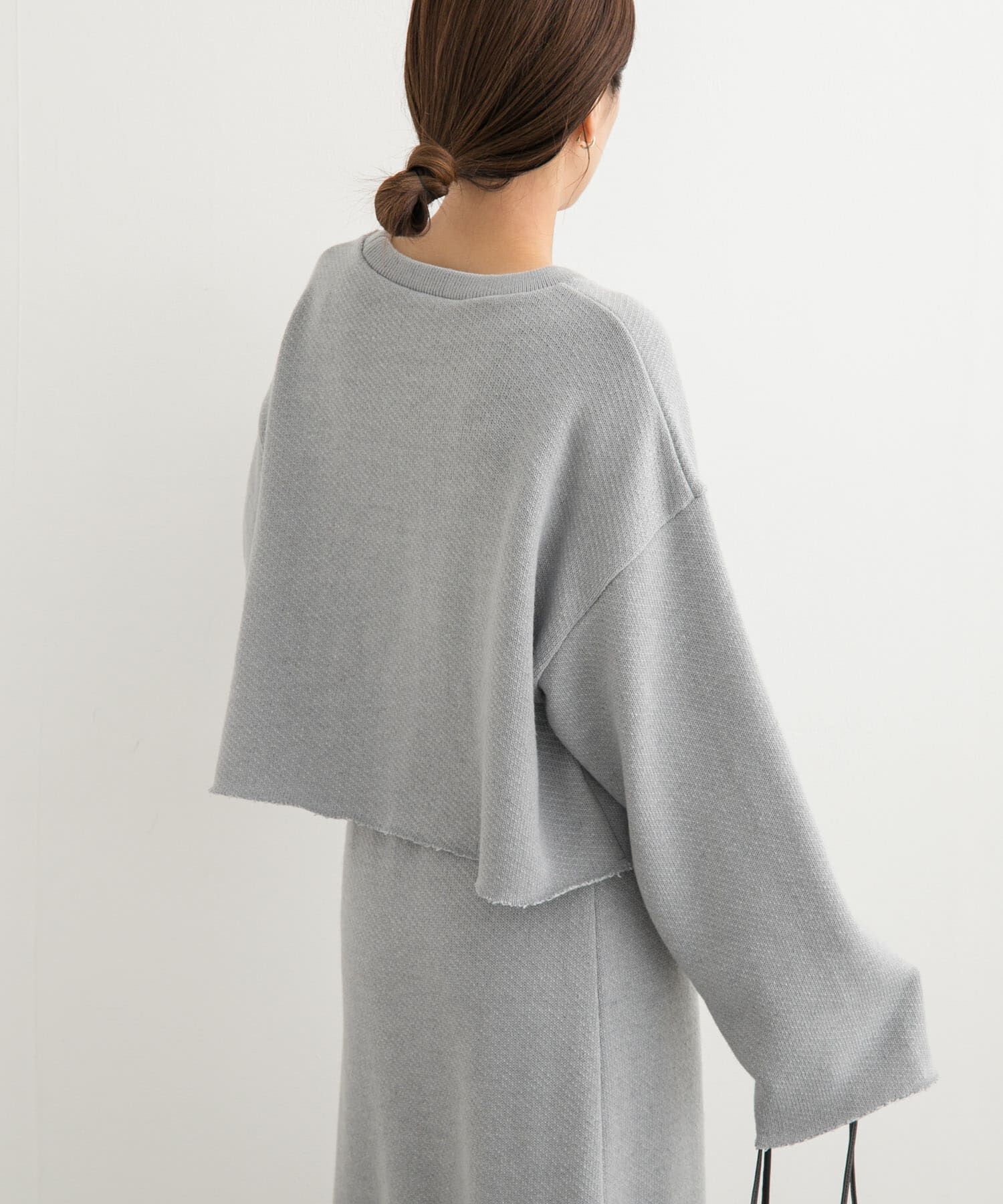 URBAN RESEARCH DOORS「ローゲージインレイプルオーバー」|Tシャツ・カットソー|