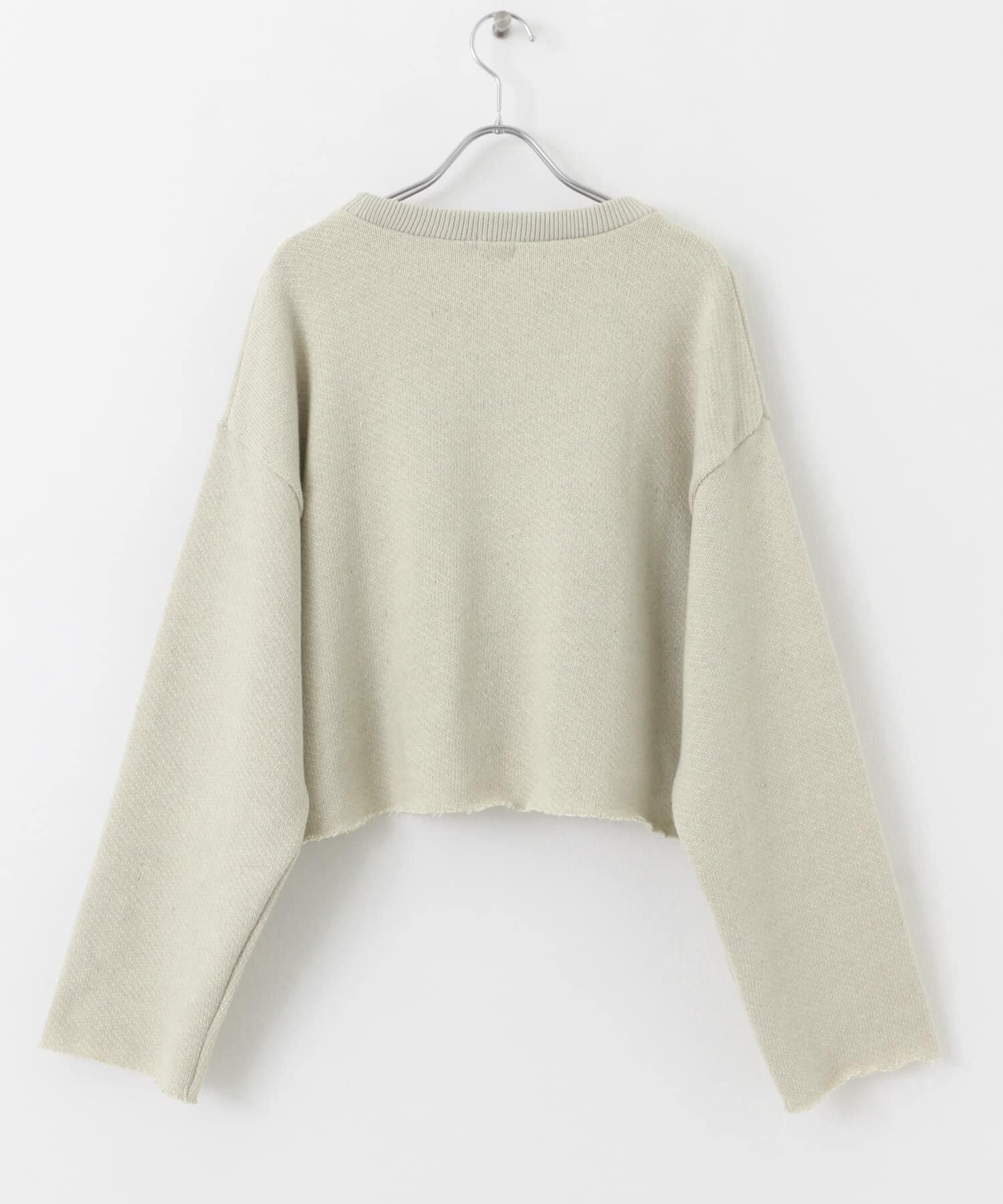 URBAN RESEARCH DOORS「ローゲージインレイプルオーバー」|Tシャツ・カットソー|