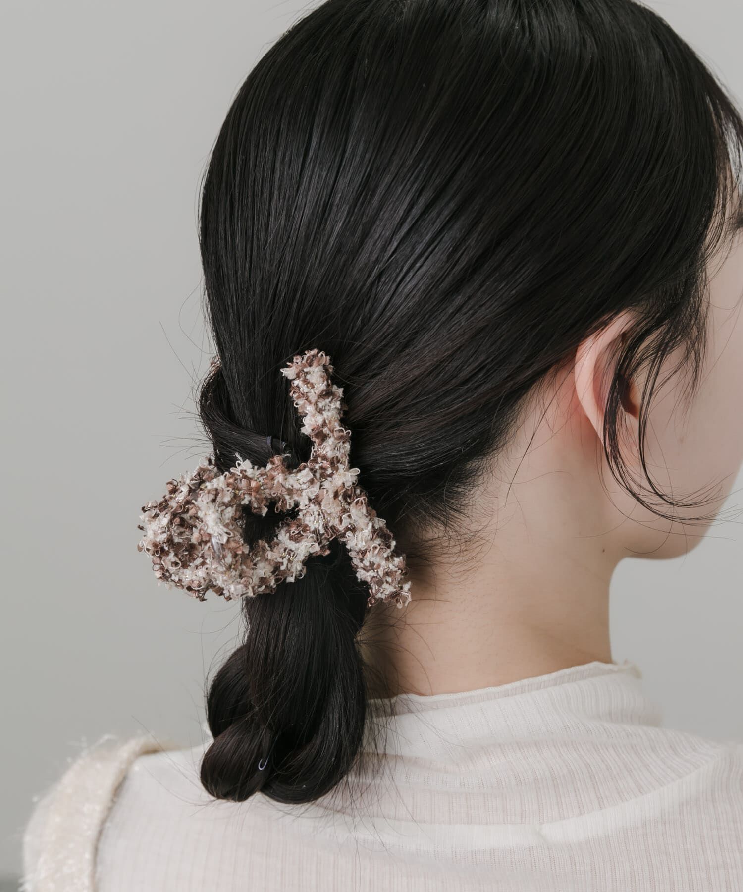 SMELLY「ツイードバンス」|その他|ブラウン