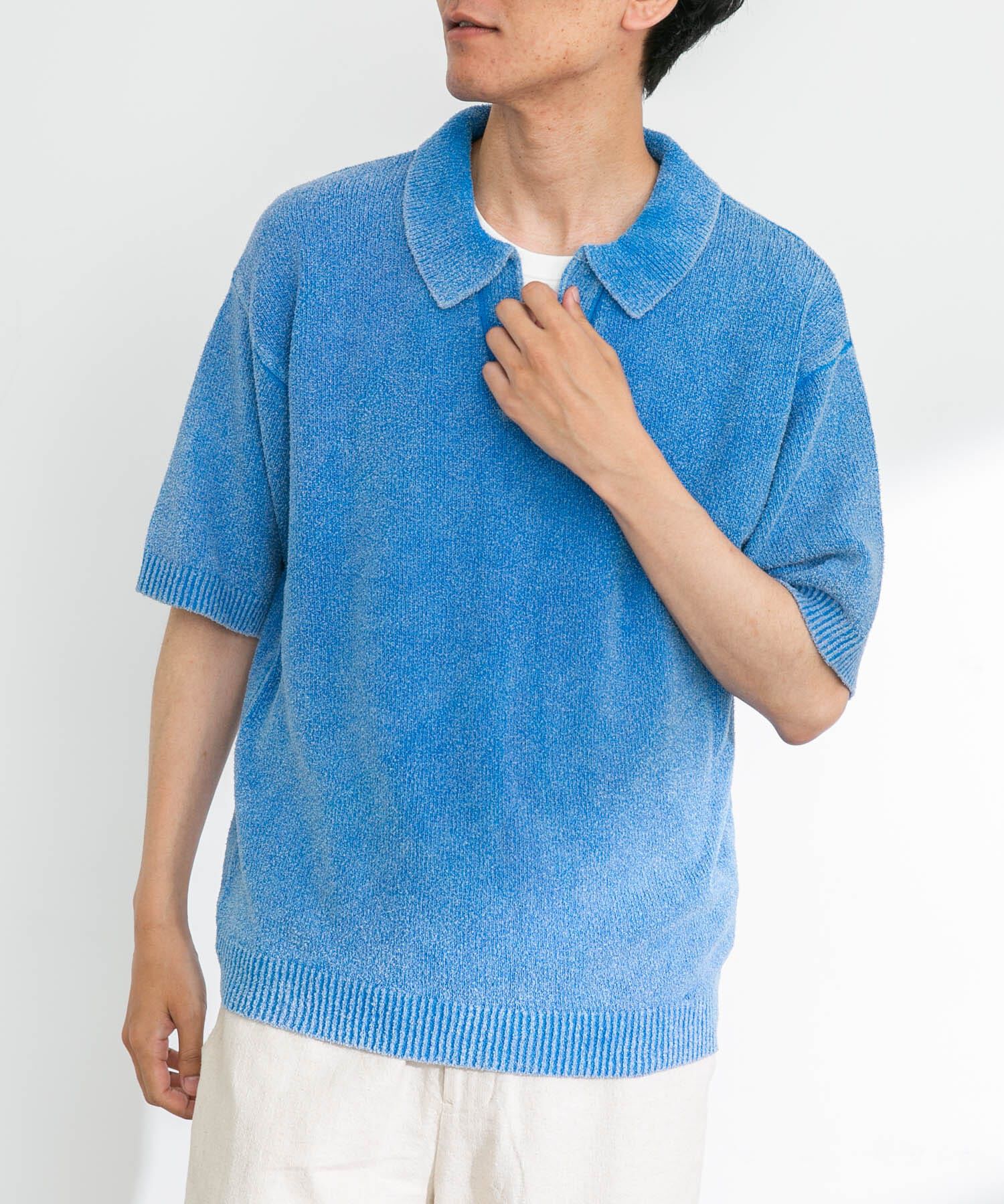 Sonny Label 「インディゴパイルスキッパーポロシャツ」|ポロシャツ|