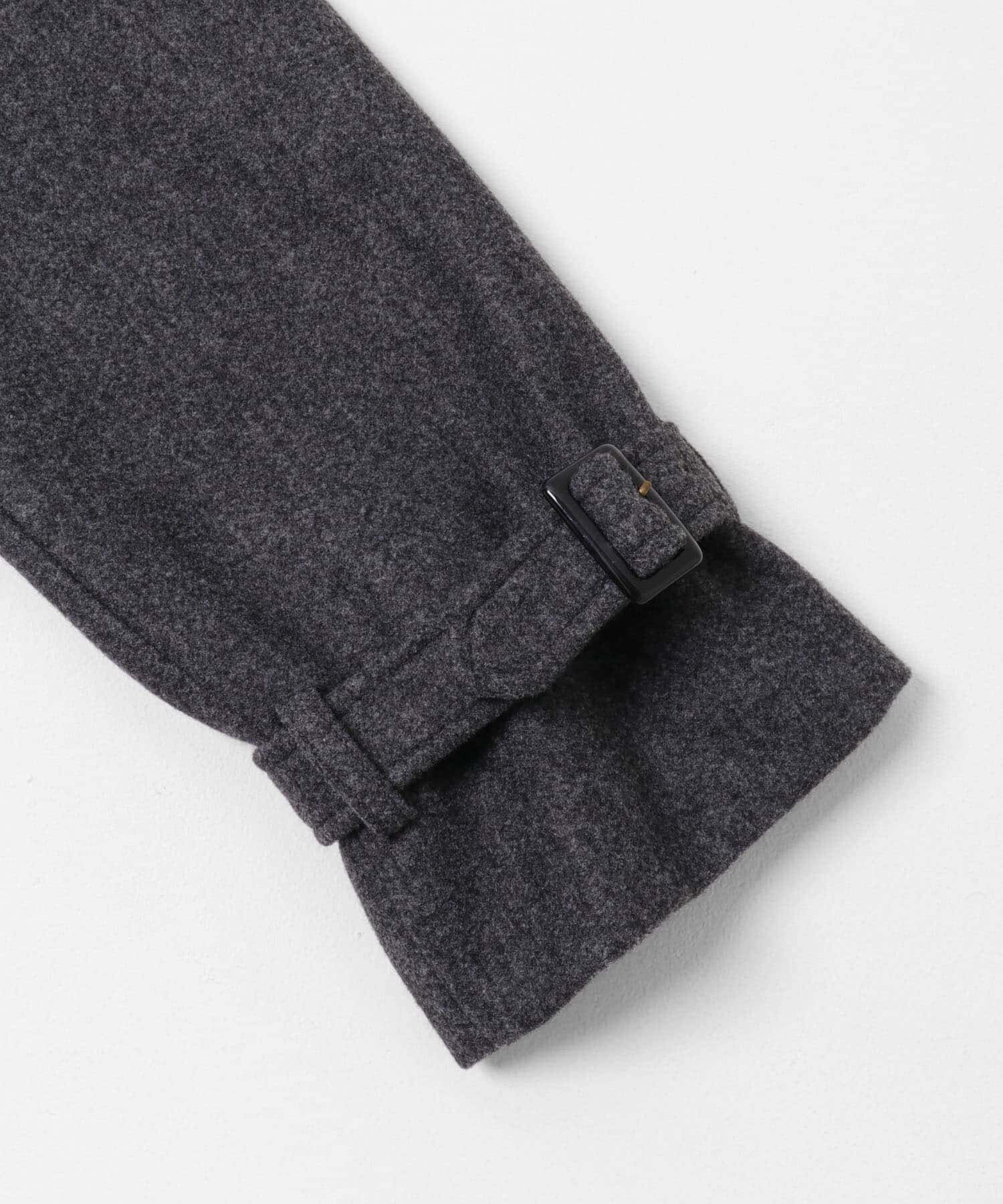 Sonny Label 「メルトンジャージースタンドカラーコート」|ノーカラーコート|