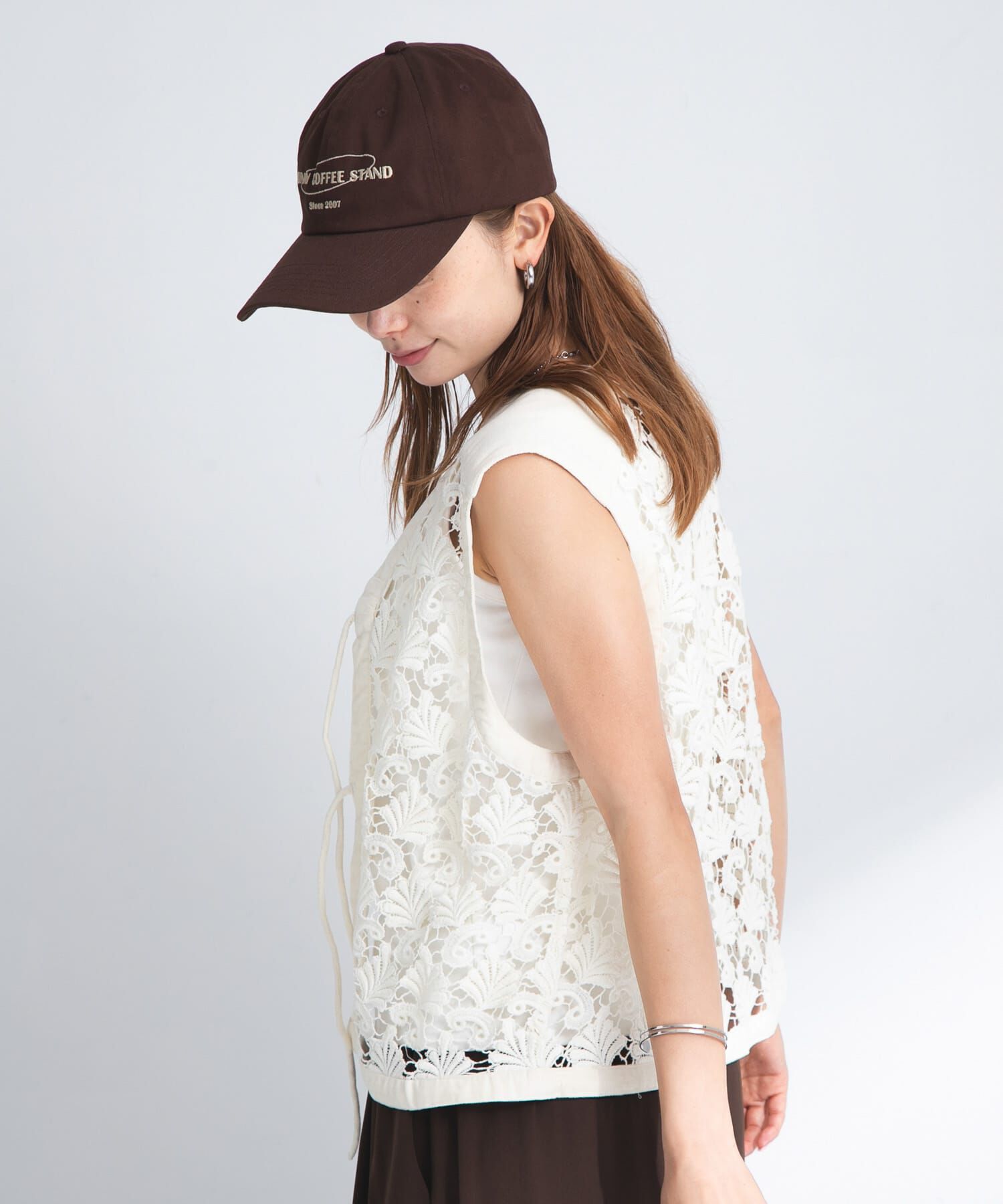 Sonny Label 「ボタニカルモチーフレースベスト」|ベスト・ジレ|