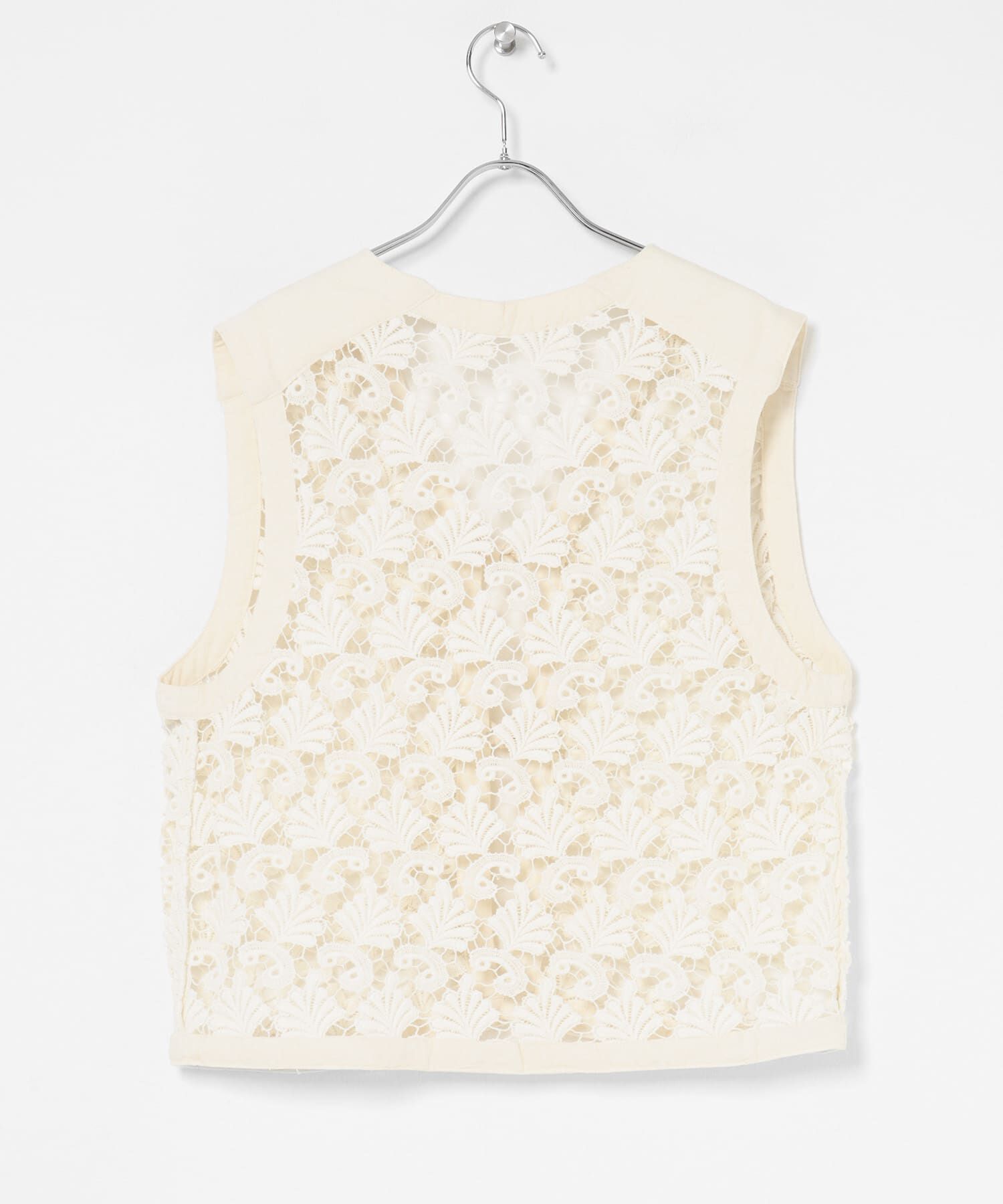 Sonny Label 「ボタニカルモチーフレースベスト」|ベスト・ジレ|
