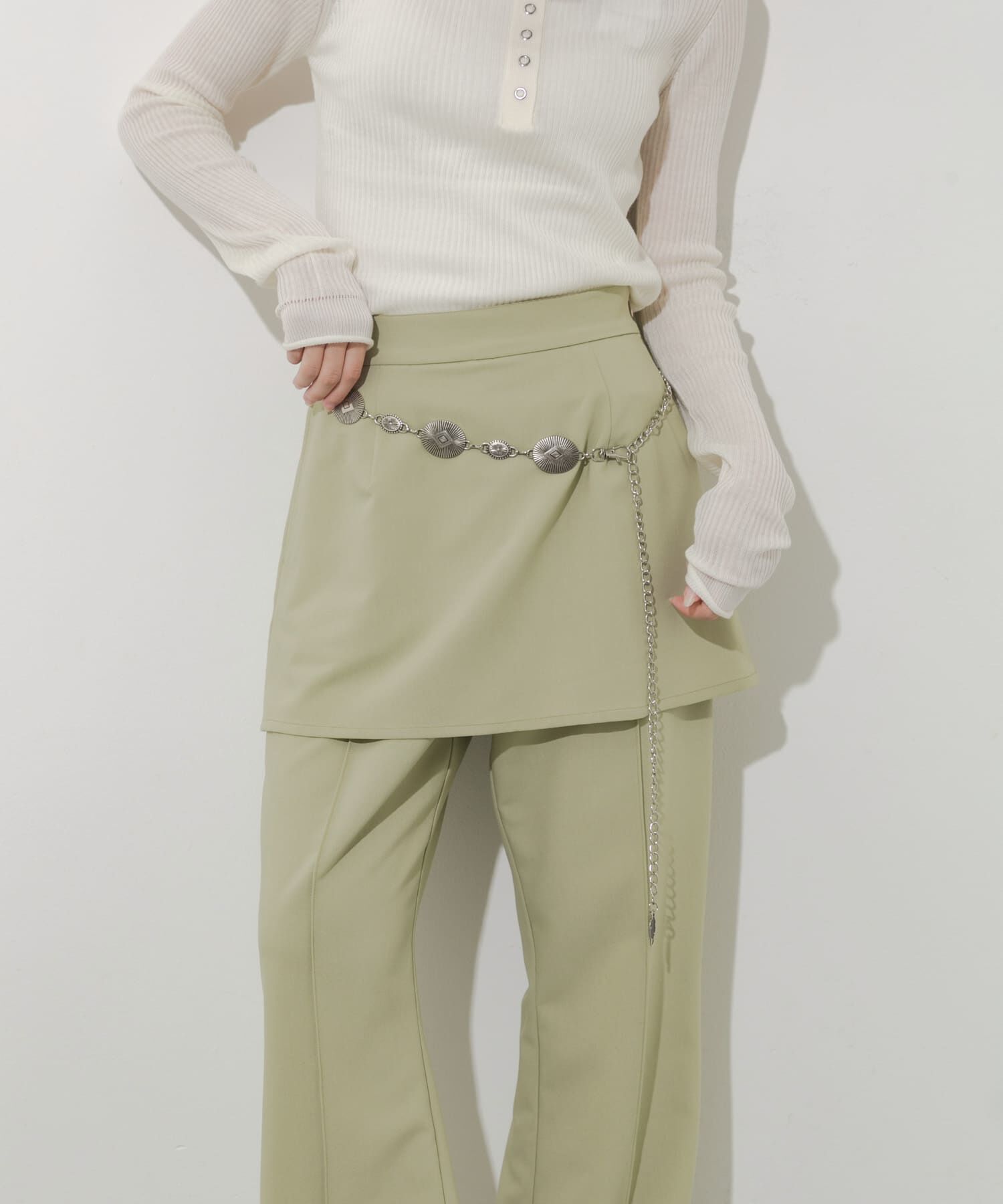 SMELLY「コンチョチェーンベルト」|ベルト|