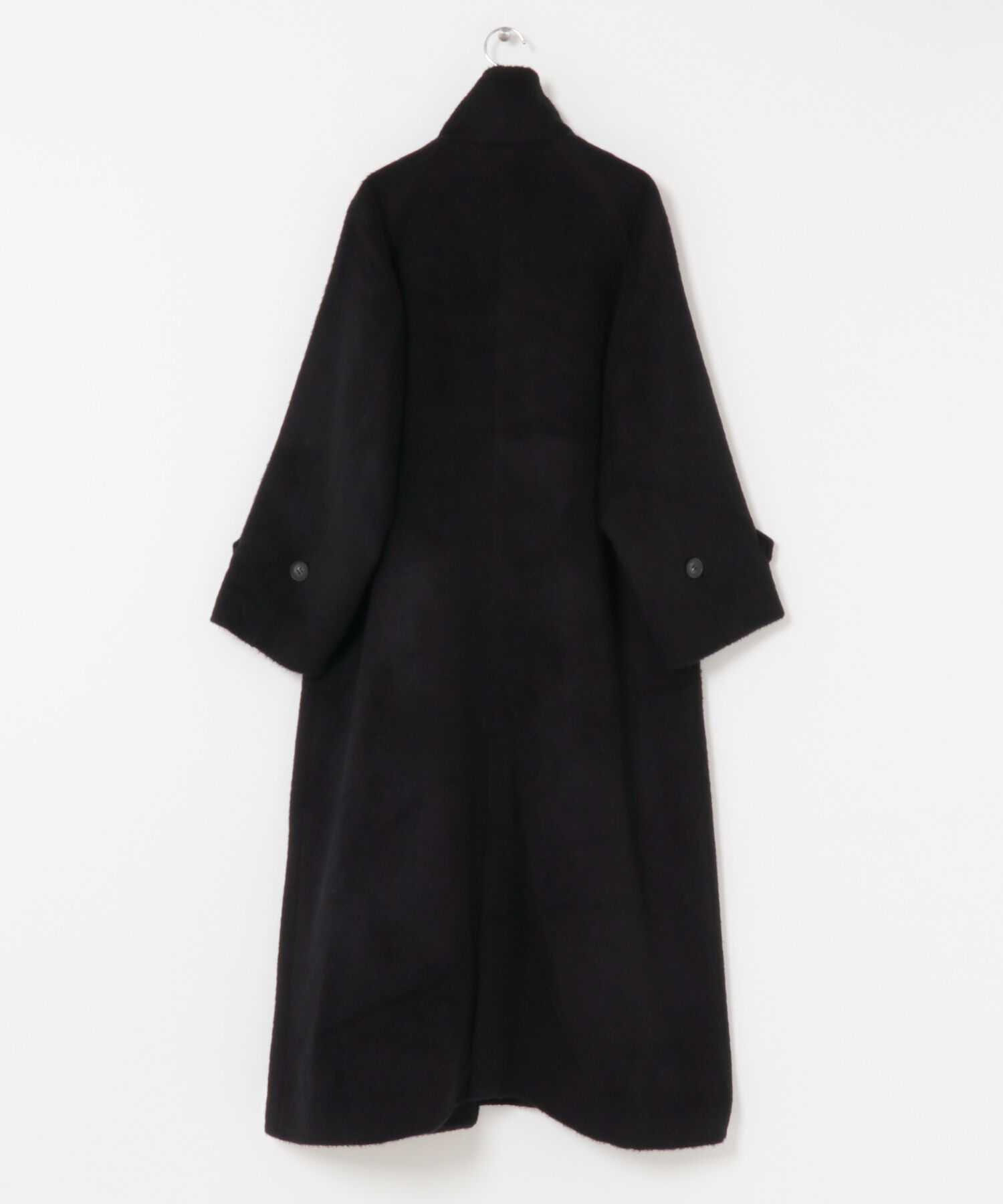 URBAN RESEARCH ROSSO「アルパカ混シャギースタンドコート」|ノーカラーコート|