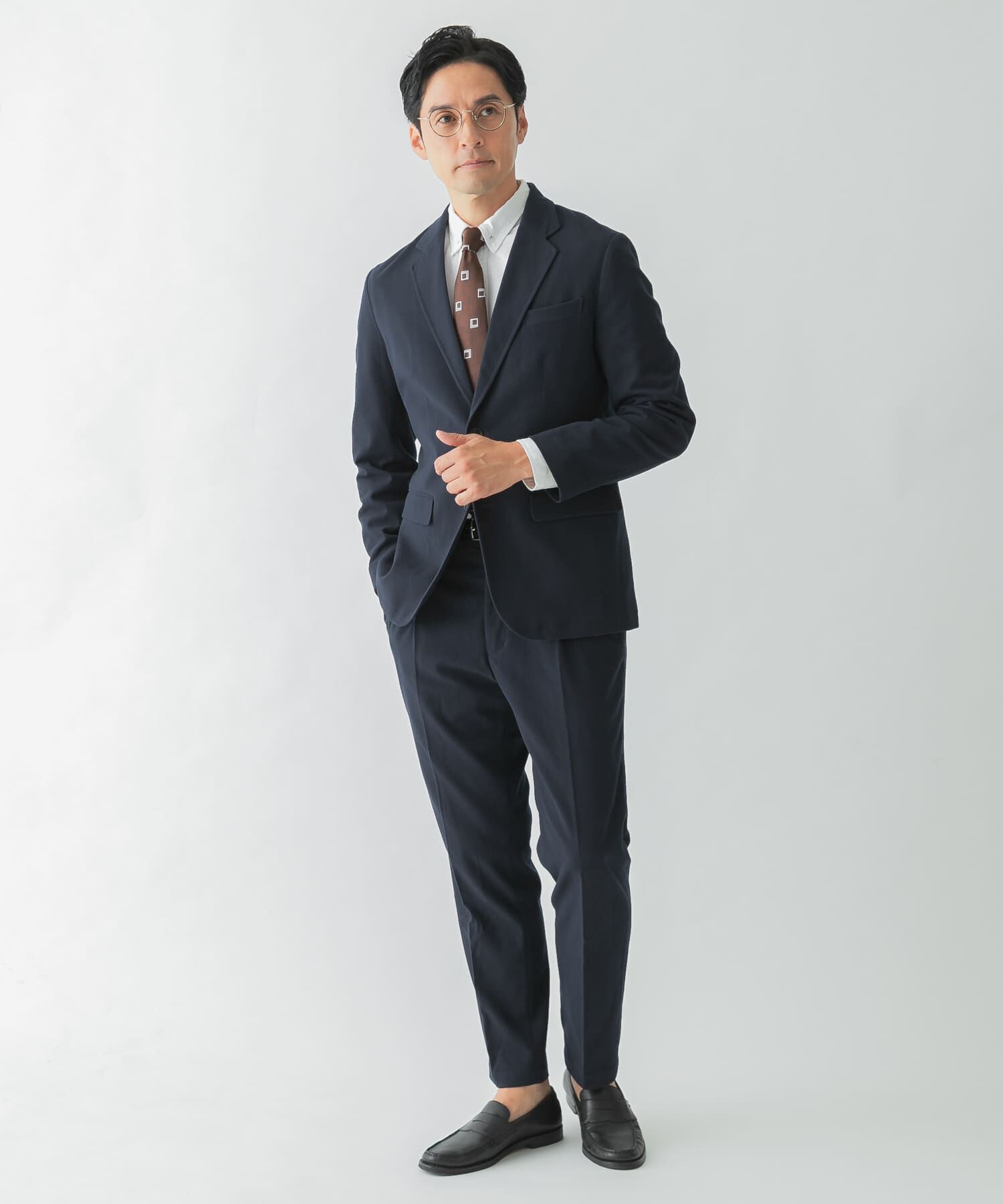 URBAN RESEARCH ROSSO「『XLサイズあり』ハイパフォーマンスウォームセットアップ」|その他|ネイビー