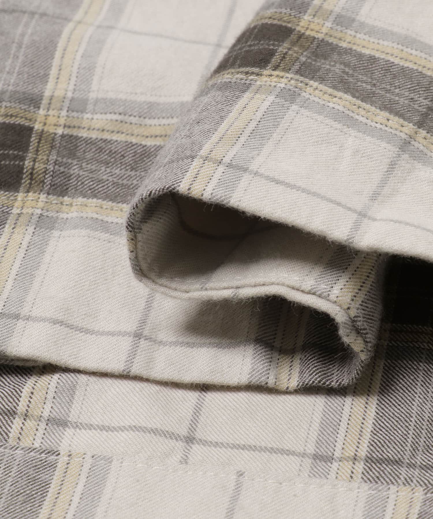 URBAN RESEARCH DOORS「FORK&SPOON　ブラッシュドチェックシャツ」|シャツ・ブラウス|