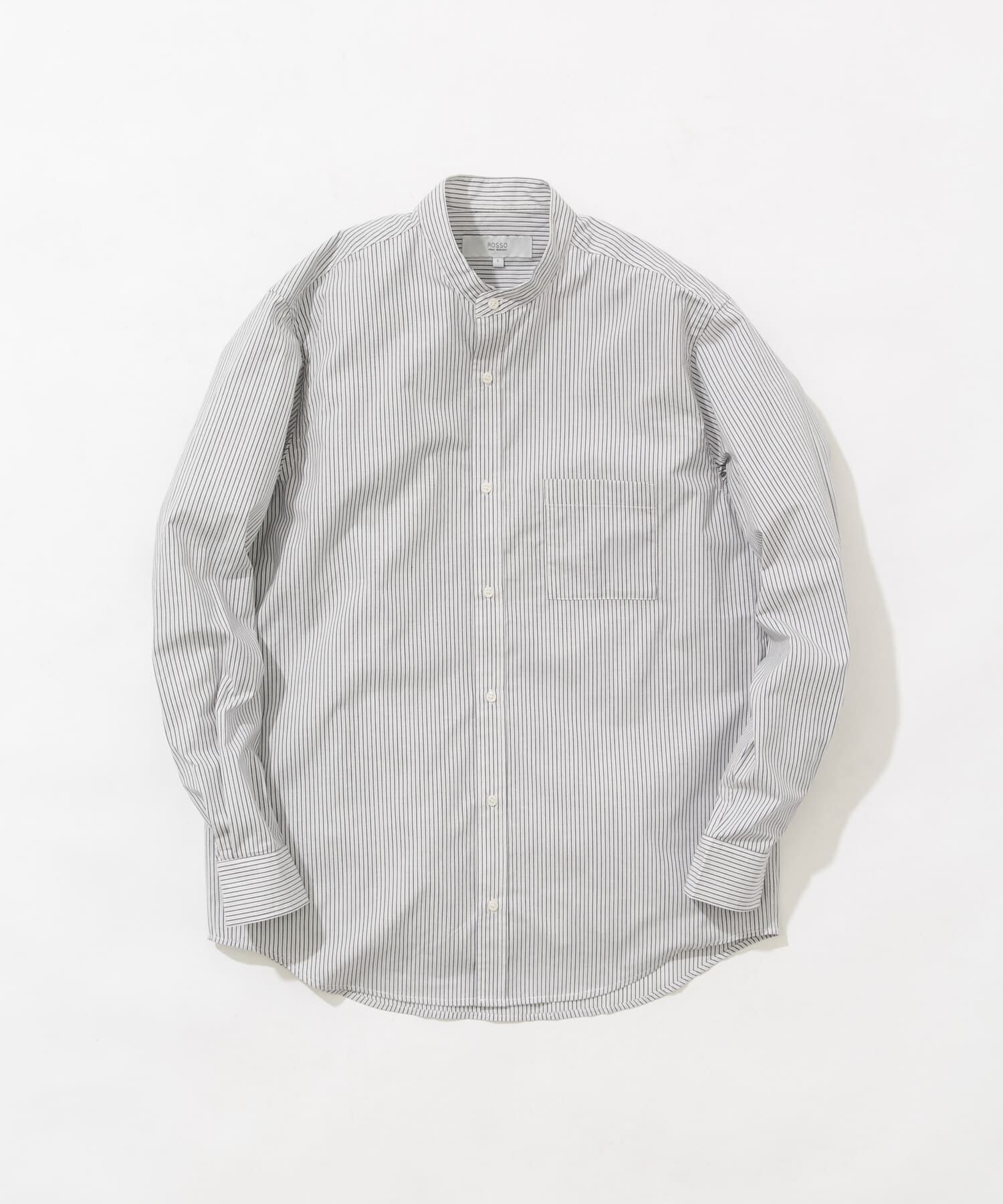 URBAN RESEARCH ROSSO「『XLサイズあり』ハイパフォーマンスブロードバンドカラーシャツ」|シャツ・ブラウス|ストライプ