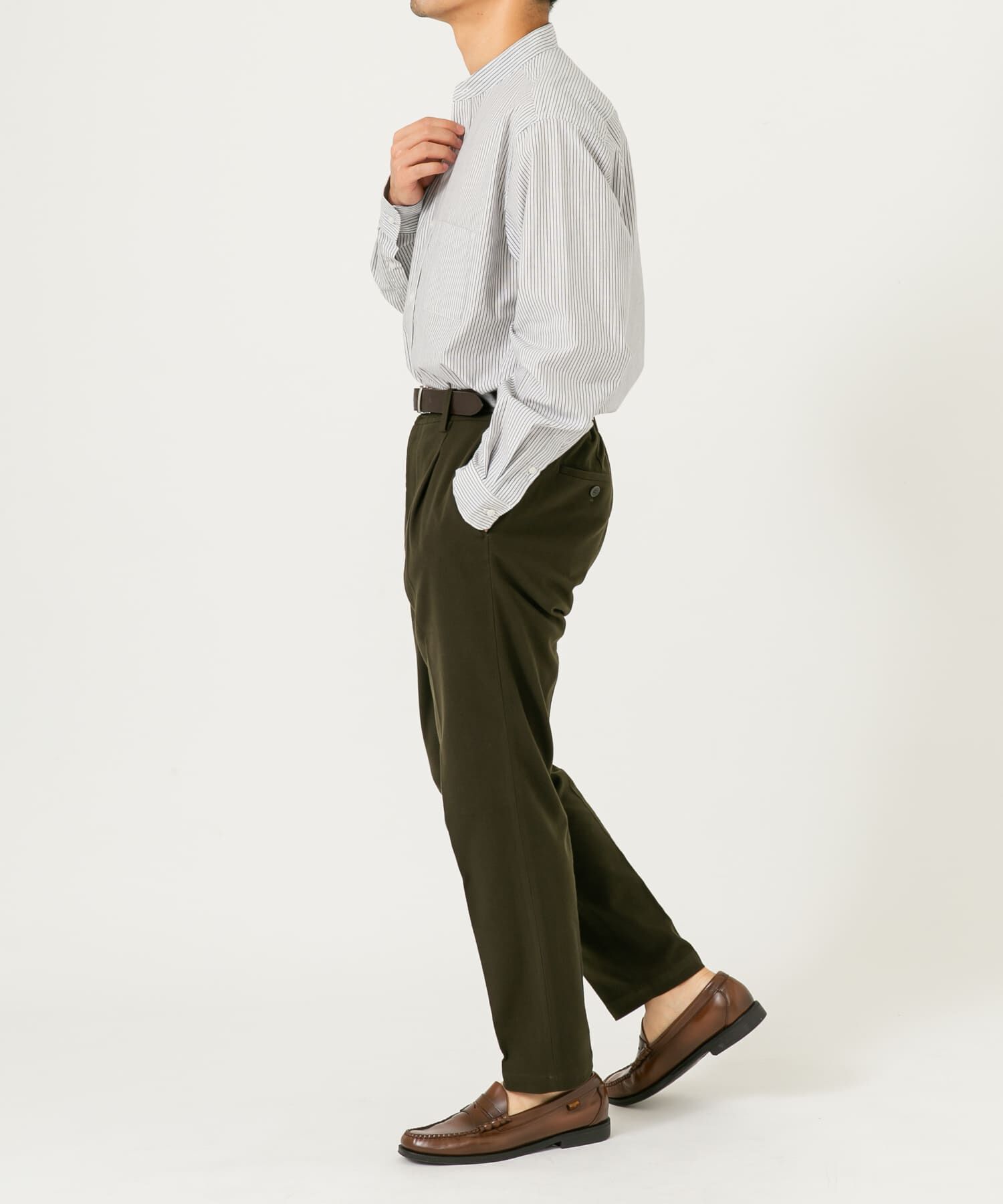 URBAN RESEARCH ROSSO「『XLサイズあり』ハイパフォーマンスブロードバンドカラーシャツ」|シャツ・ブラウス|