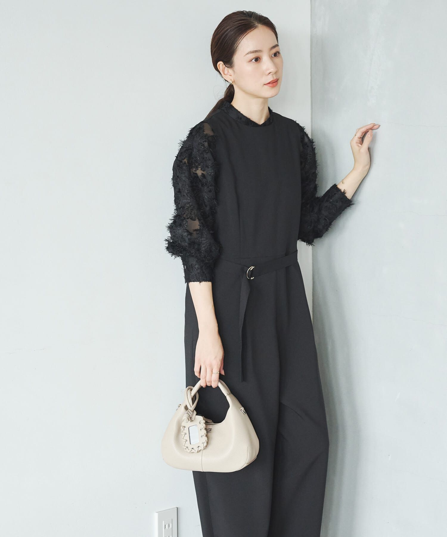 URBAN RESEARCH「『2サイズ展開』ベルト付きオールインワン」|オールインワン|