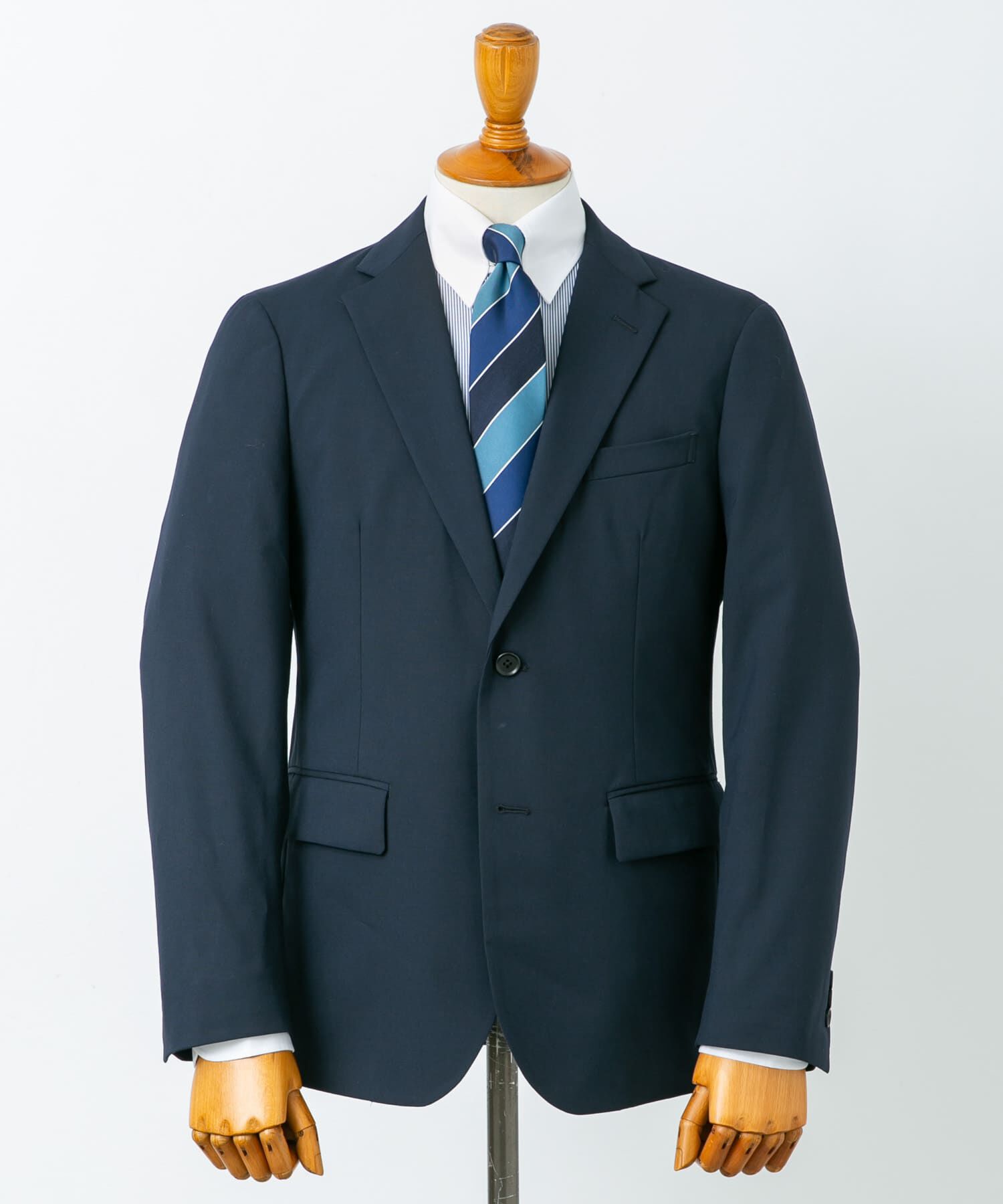 URBAN RESEARCH DOORS「LIFE STYLE TAILOR　ウールライクコンフォータブルスマートジャケット」|その他|ネイビー