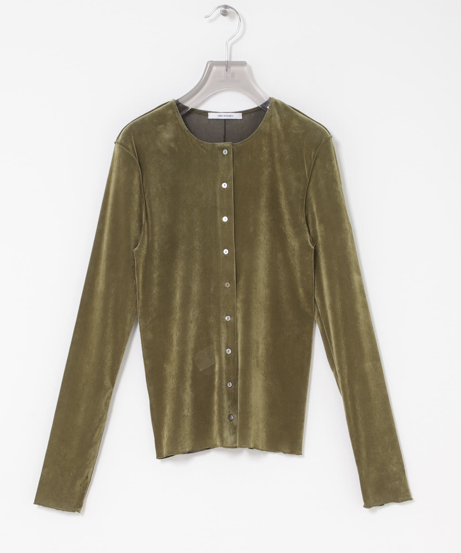 URBAN RESEARCH「シアーフロッキーコンパクトカーディガン」|カーディガン|