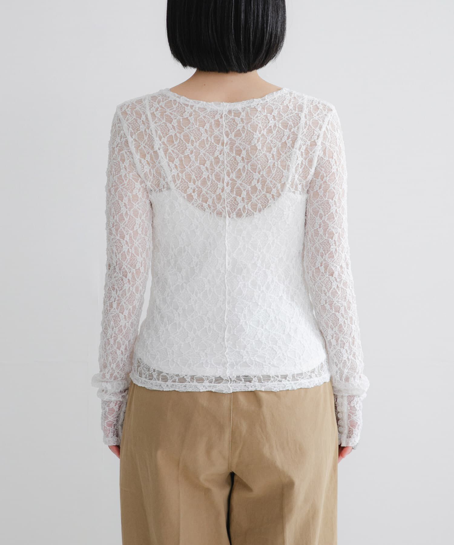 URBAN RESEARCH「ストレッチレーストップス」|Tシャツ・カットソー|