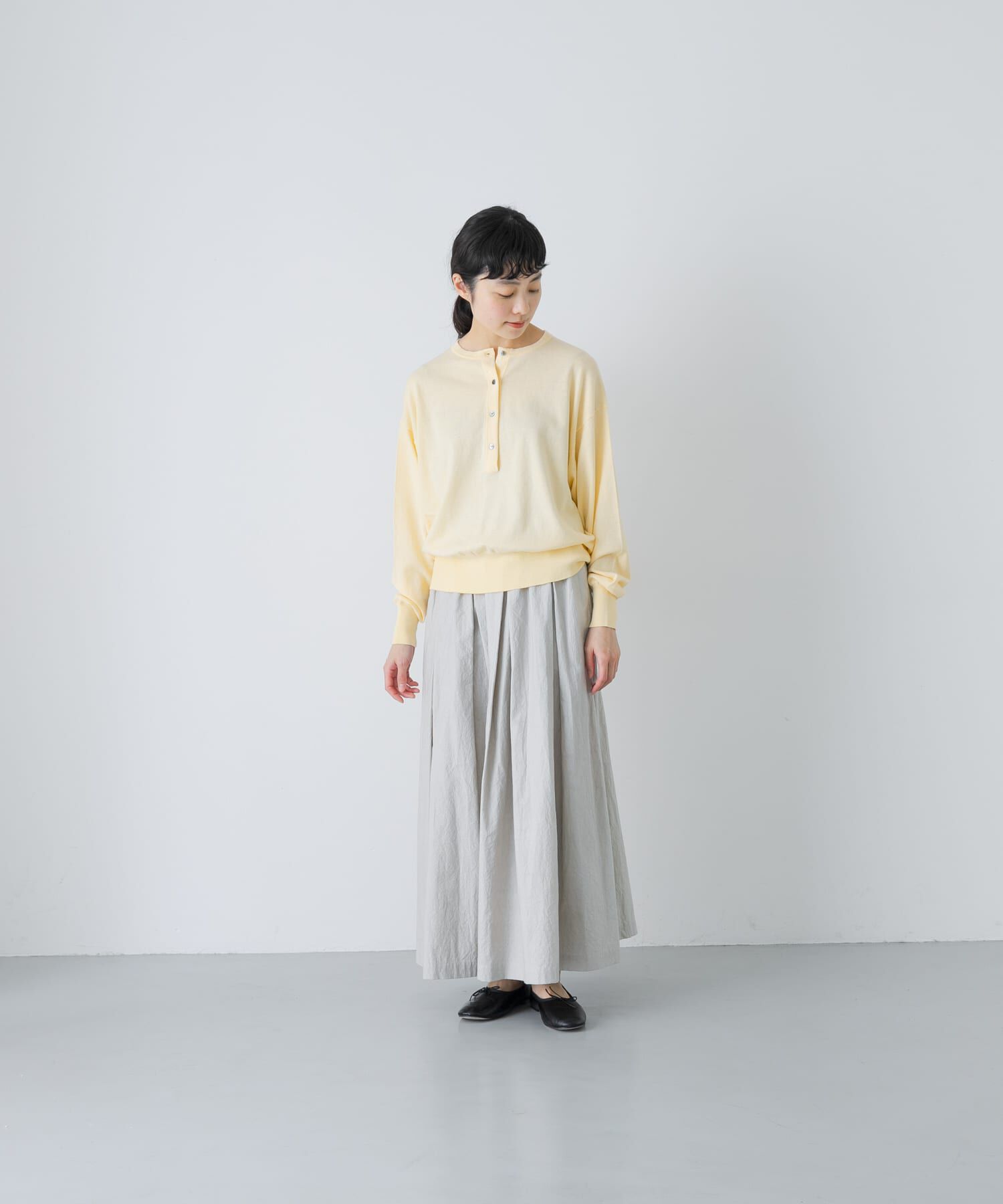 かぐれ「コットンタックスカート」|スカート|