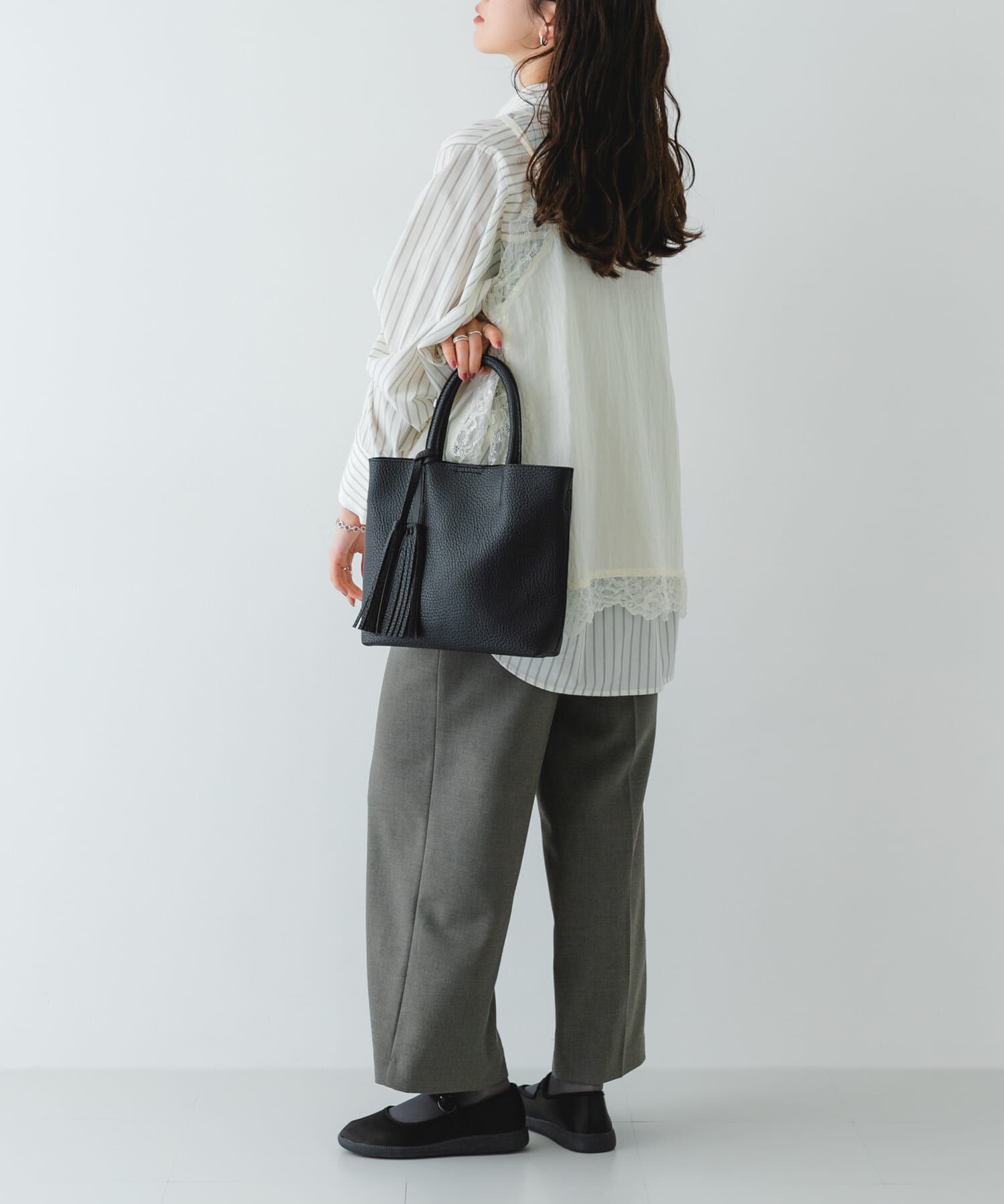 RODE SKO「タッセル軽量2WAYプチトートバッグ」|トートバッグ|