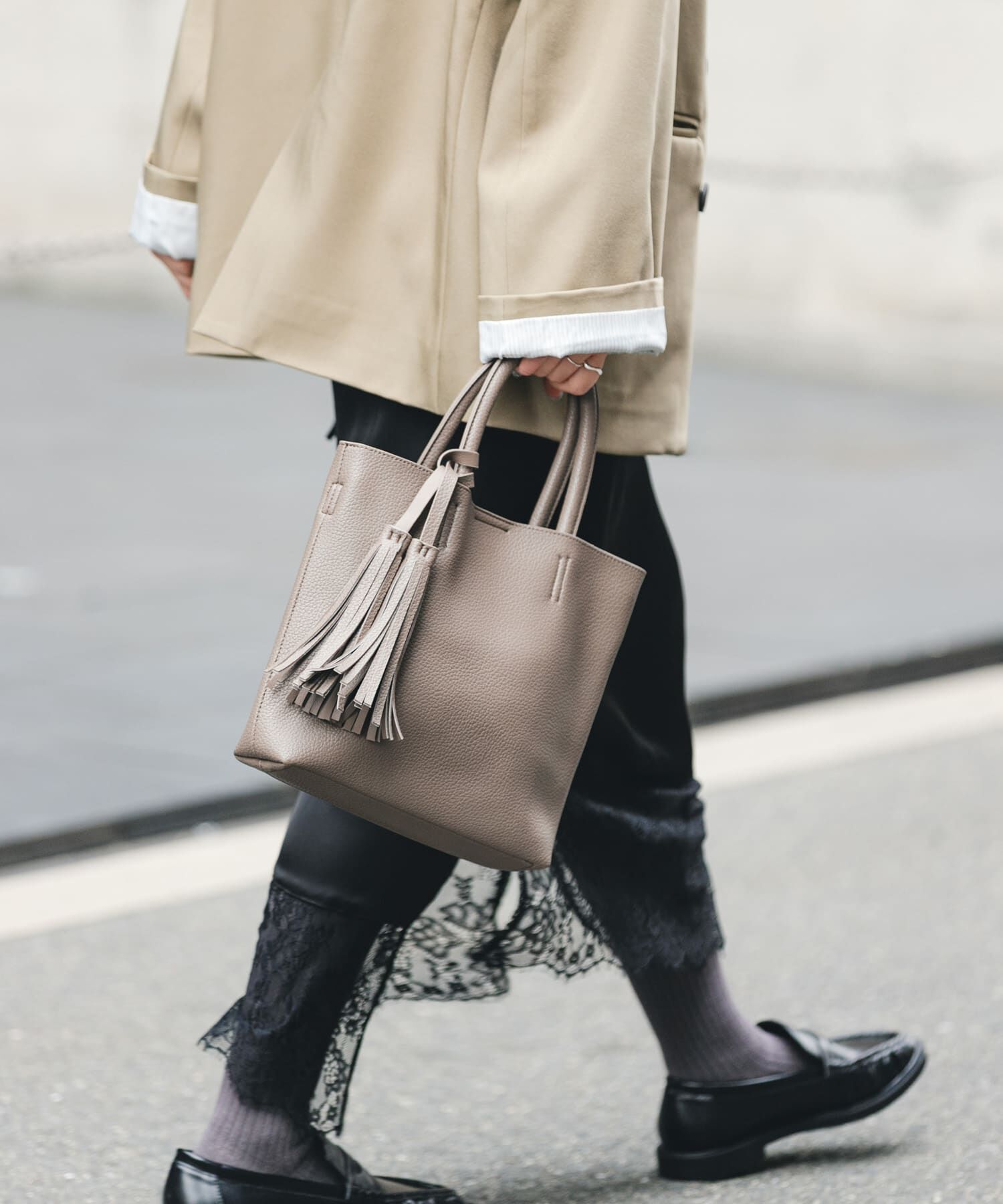 RODE SKO「タッセル軽量2WAYプチトートバッグ」|トートバッグ|