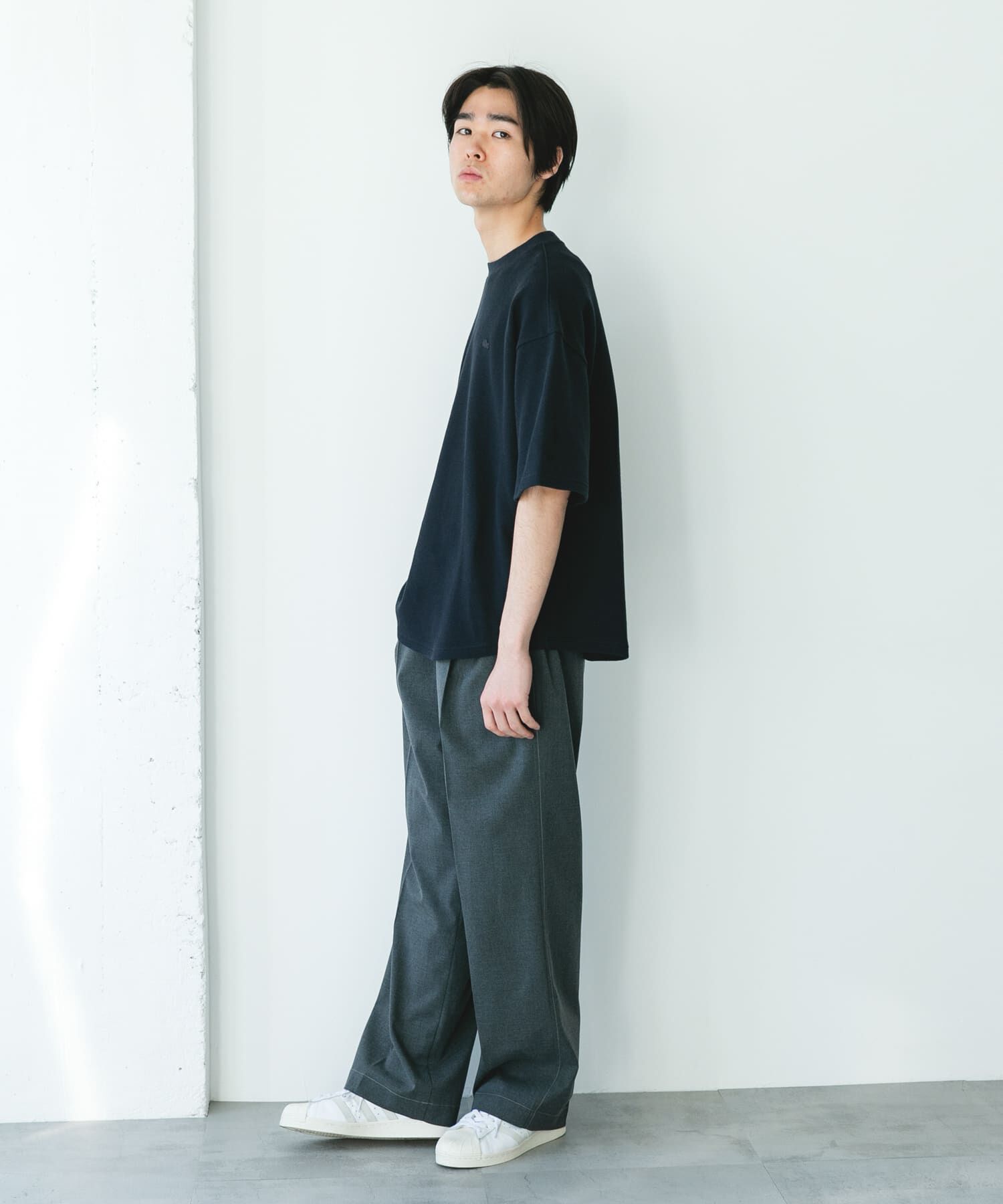 URBAN RESEARCH DOORS「『別注』LACOSTE&times;DOORS　THICK PIQUE ROUND SHORT-SLEEVE」|Tシャツ・カットソー|