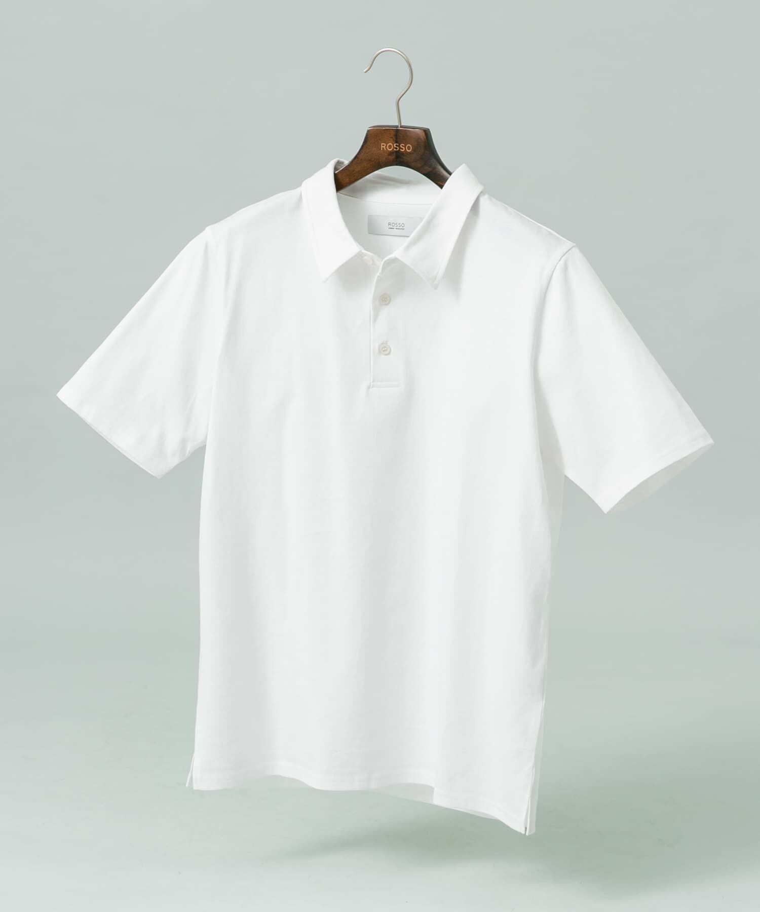 URBAN RESEARCH ROSSO「『XLサイズあり』『UR TECH』汗ジミ防止ポロシャツ」|ポロシャツ|ホワイト