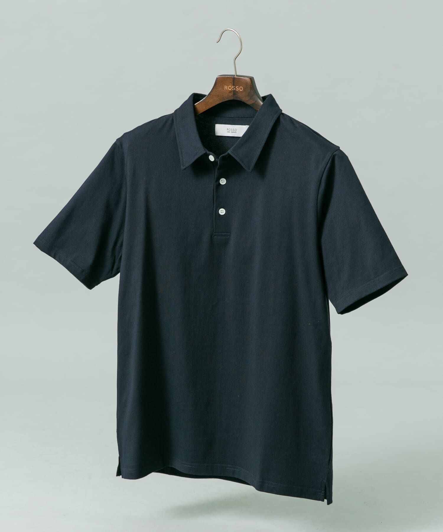 URBAN RESEARCH ROSSO「『XLサイズあり』『UR TECH』汗ジミ防止ポロシャツ」|ポロシャツ|ネイビー