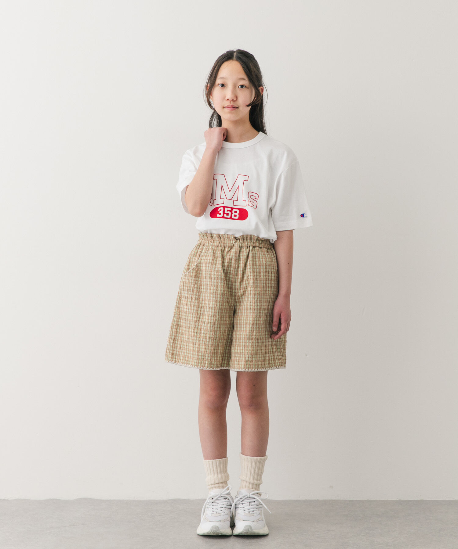 URBAN RESEARCH DOORS「『150サイズ』『別注』CHAMPION&times;DOORS　RMS Tシャツ(KIDS)」|その他|