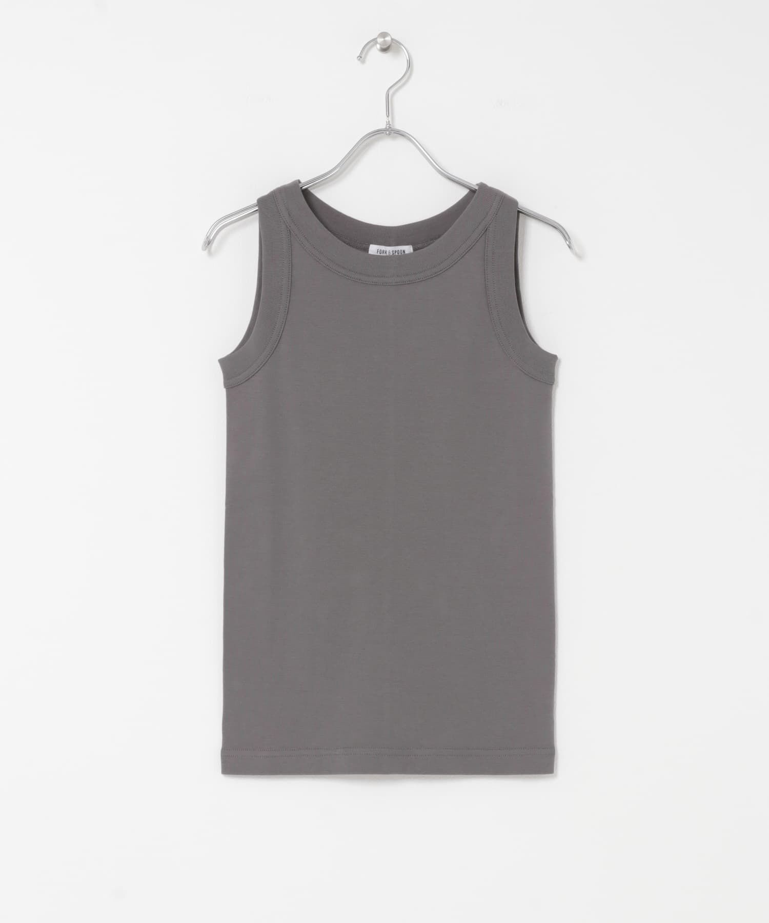 URBAN RESEARCH DOORS「FORK&SPOON　フライスタンクトップ」|タンクトップ|グレー