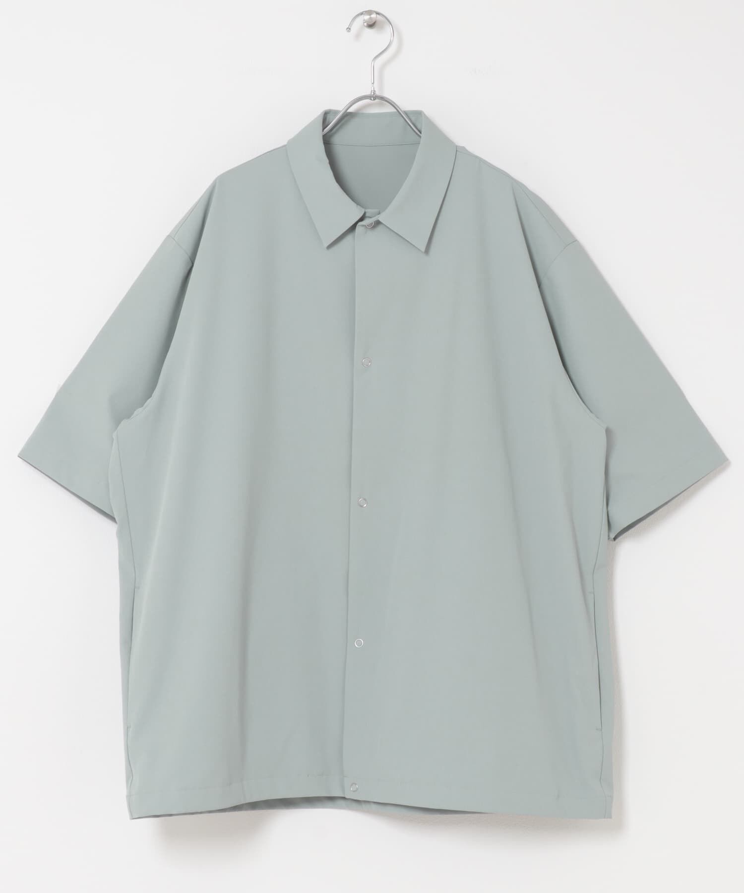 URBAN RESEARCH DOORS「『UR TECH』サマシェア ショートスリーブシャツカーディガン」|カーディガン|