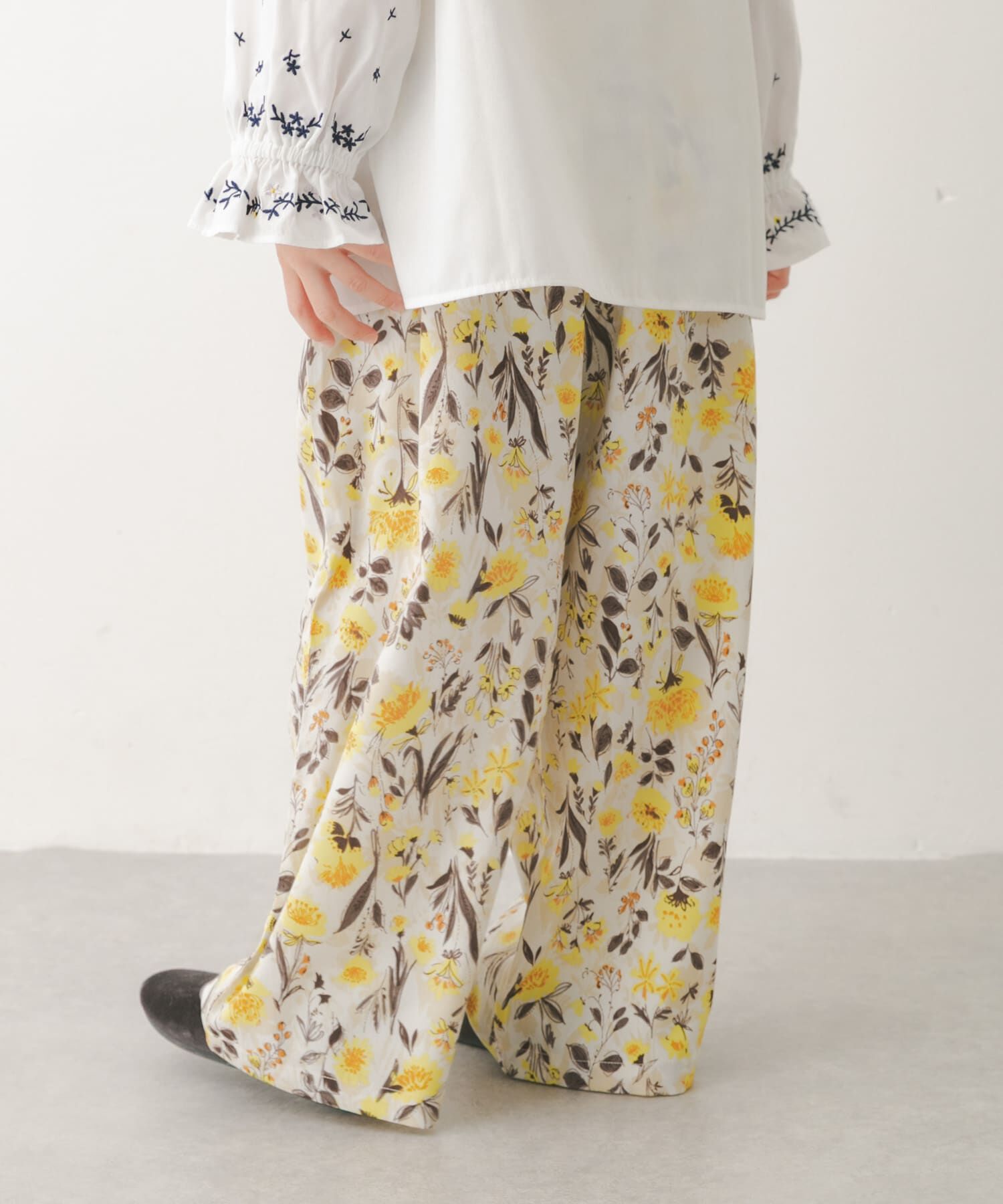 URBAN RESEARCH DOORS「『親子リンク』フラワープリントイージーパンツ(KIDS)」|その他|