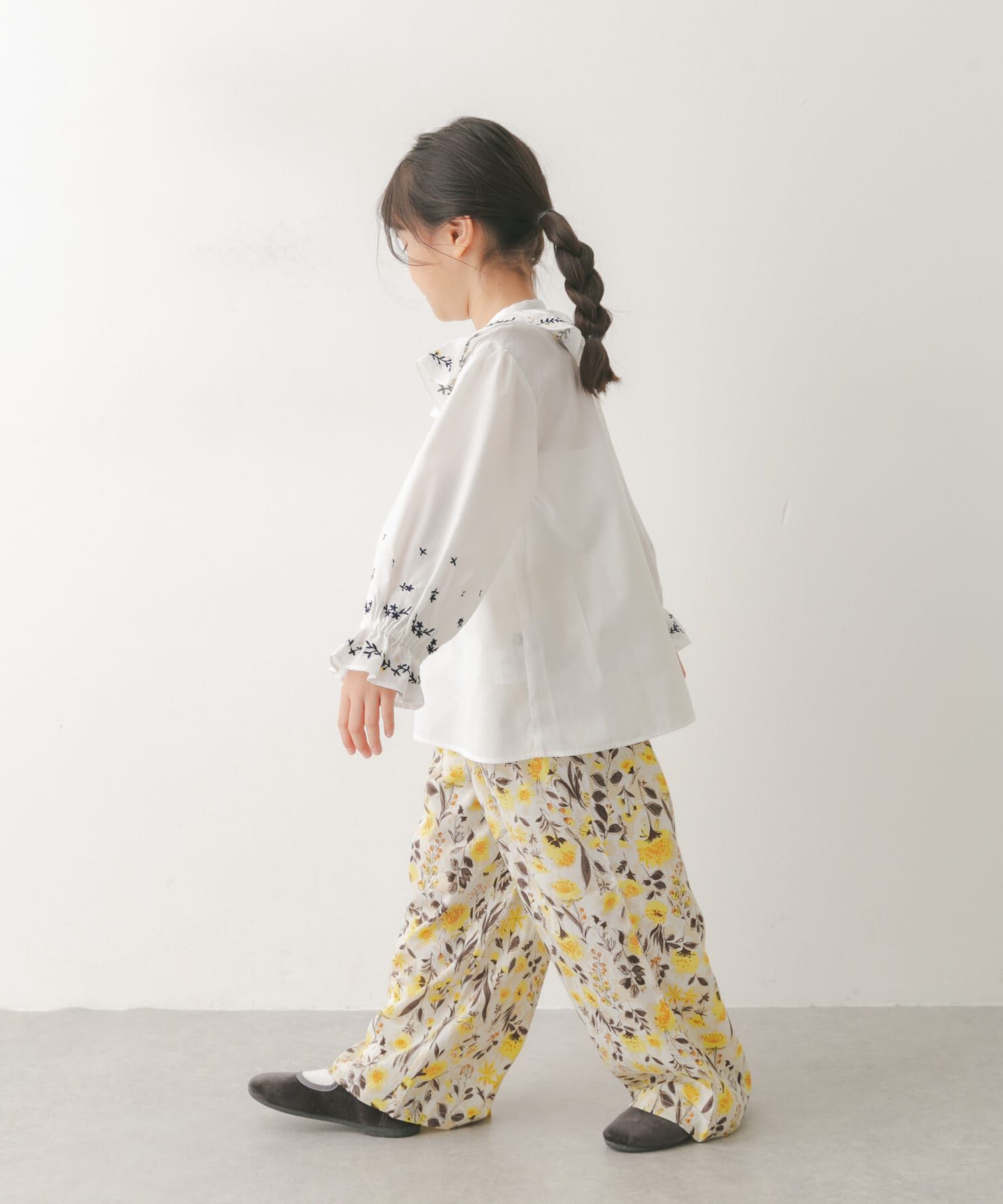 URBAN RESEARCH DOORS「『親子リンク』フラワープリントイージーパンツ(KIDS)」|その他|