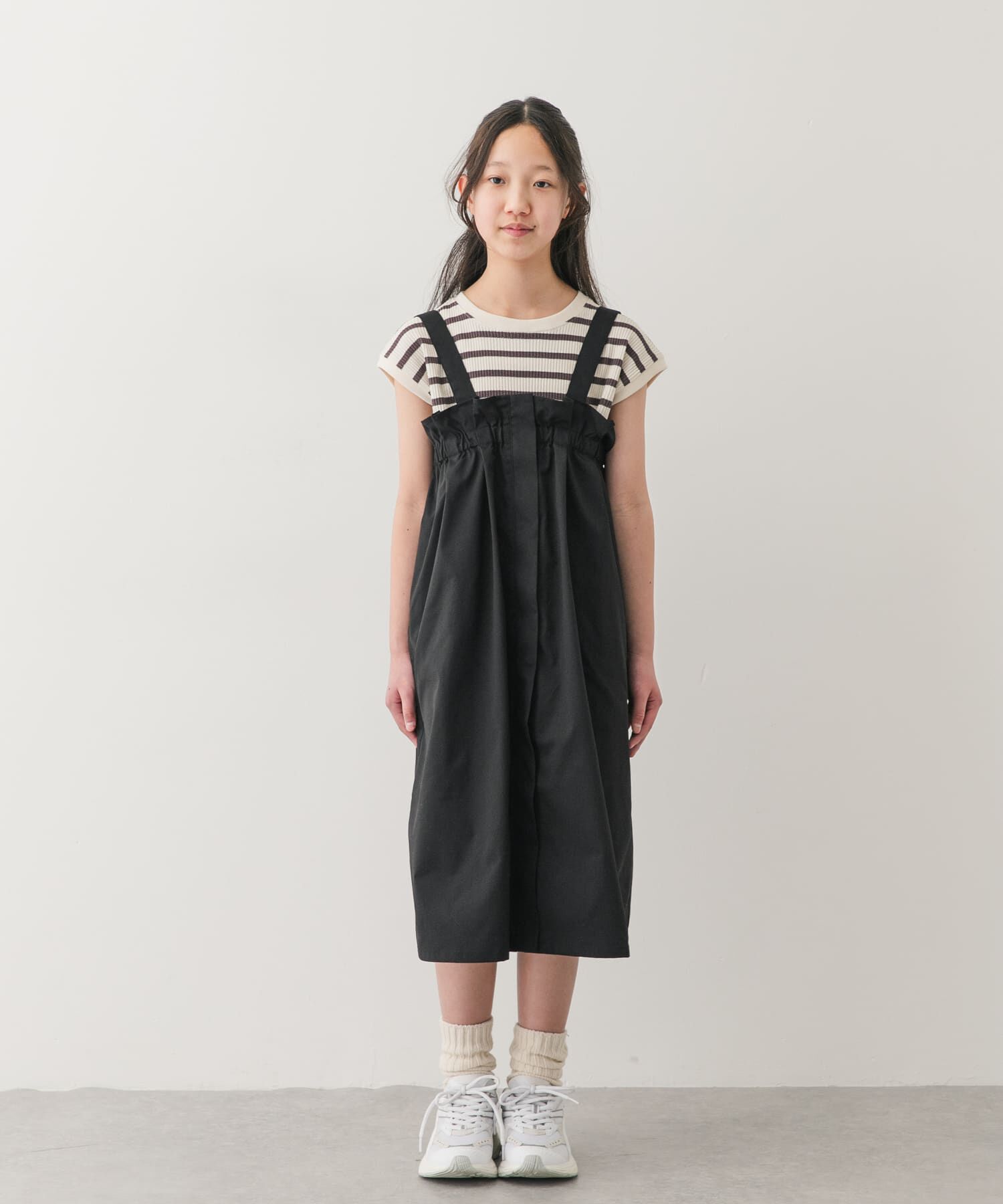 URBAN RESEARCH DOORS「『150サイズ』撥水ワークジャンパースカート(KIDS)」|ワンピース|