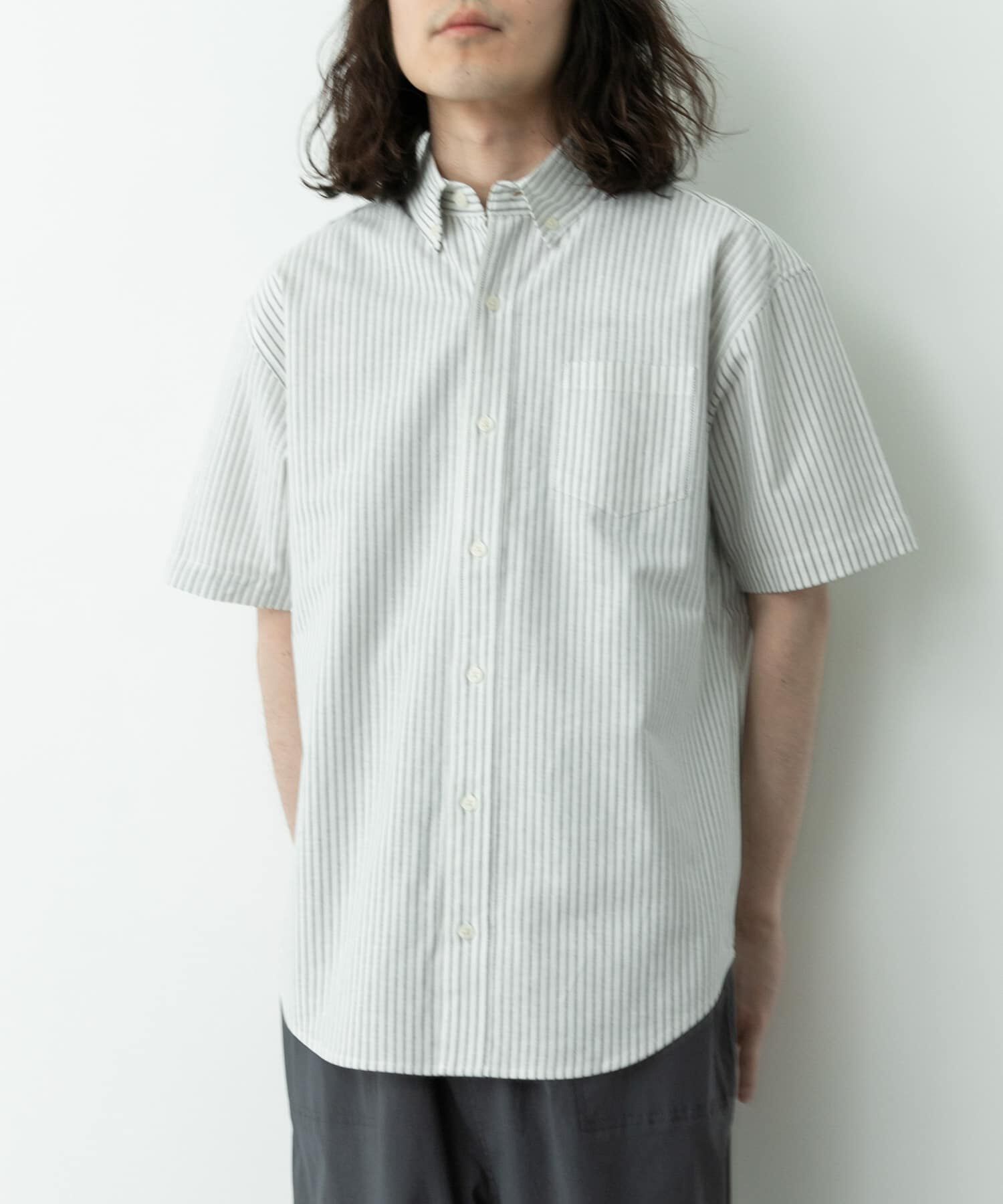 Sonny Label 「抗菌オックスボタンダウン半袖シャツ」|シャツ・ブラウス|