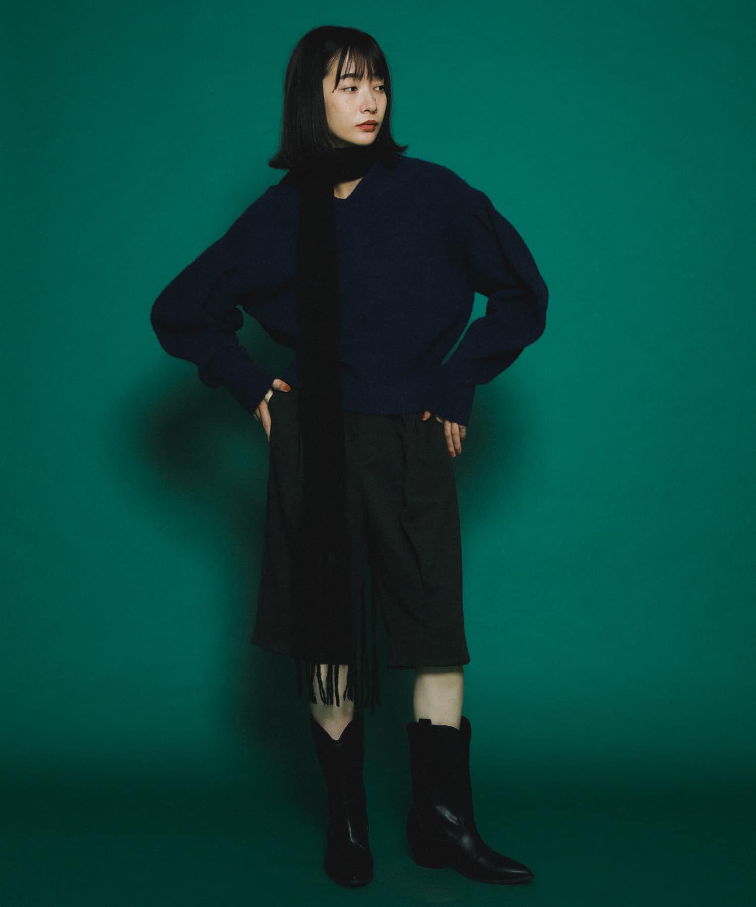  「スキニーロングマフラー」|マフラー|