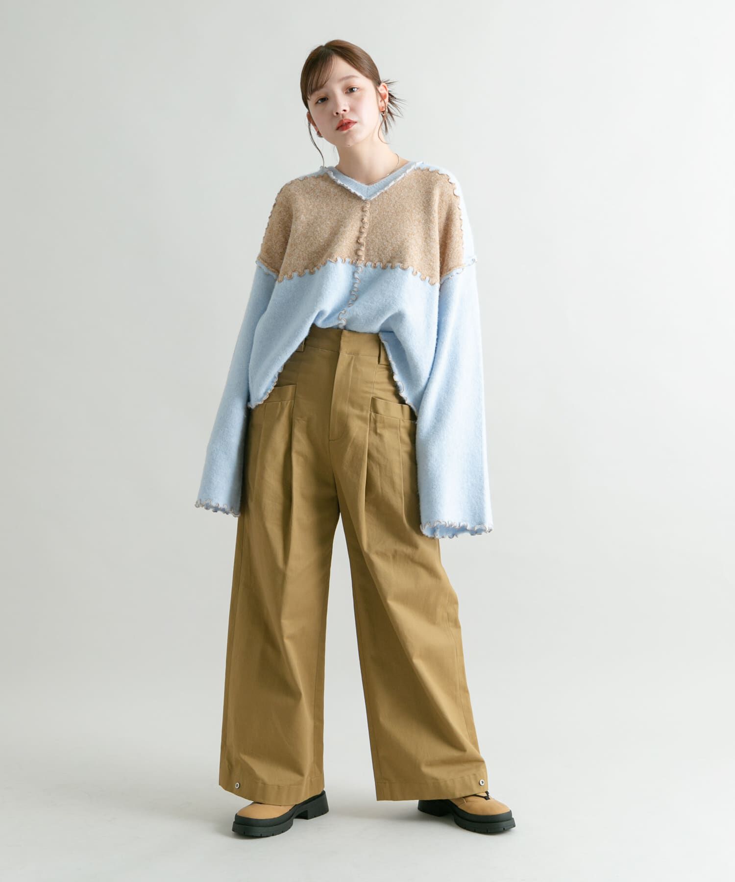  「タンクソールワークブーツ」|ショートブーツ|